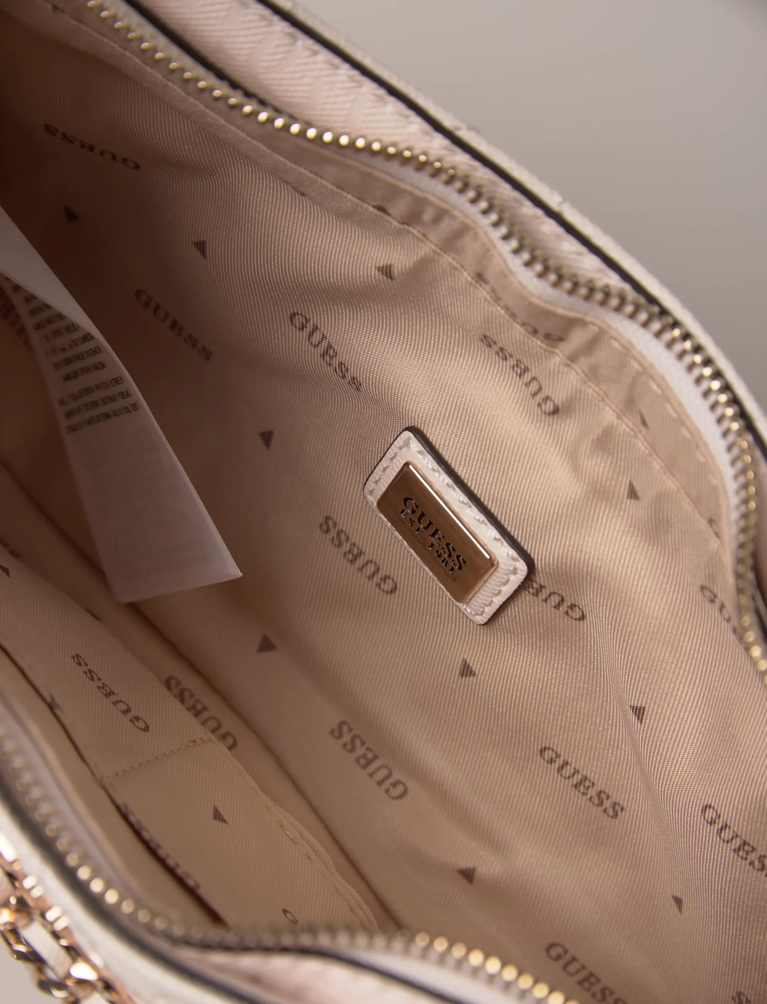 GUESS - LIBBY SHOULDER BAG - igapäevane stiil - off white - 4