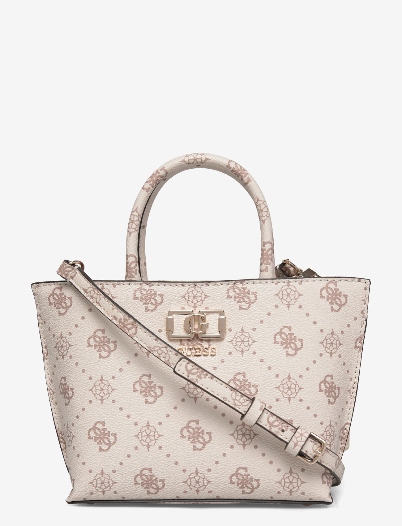 GUESS - EMELIE LOGO MINI TOTE - totes - vanilla logo - 0