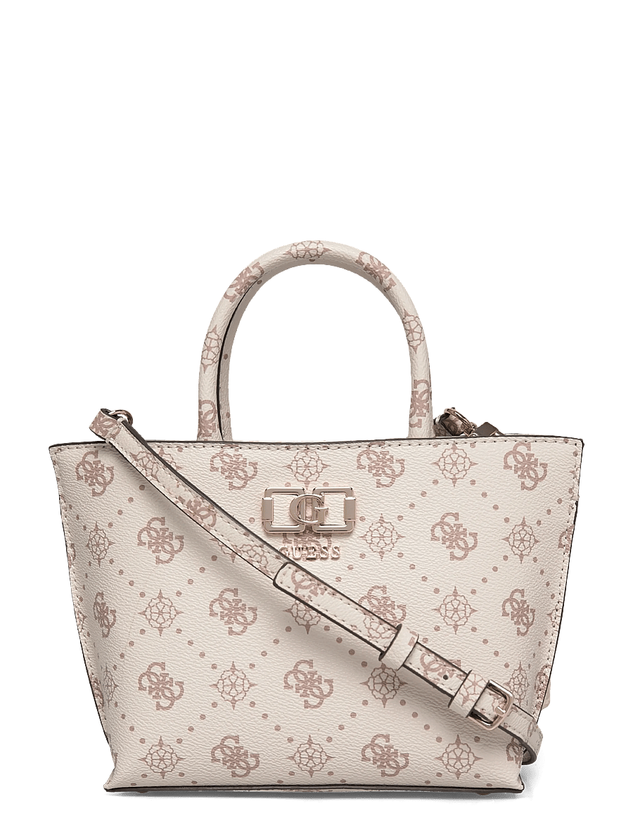 GUESS - EMELIE LOGO MINI TOTE - konfirmationstøj - vanilla logo - 0