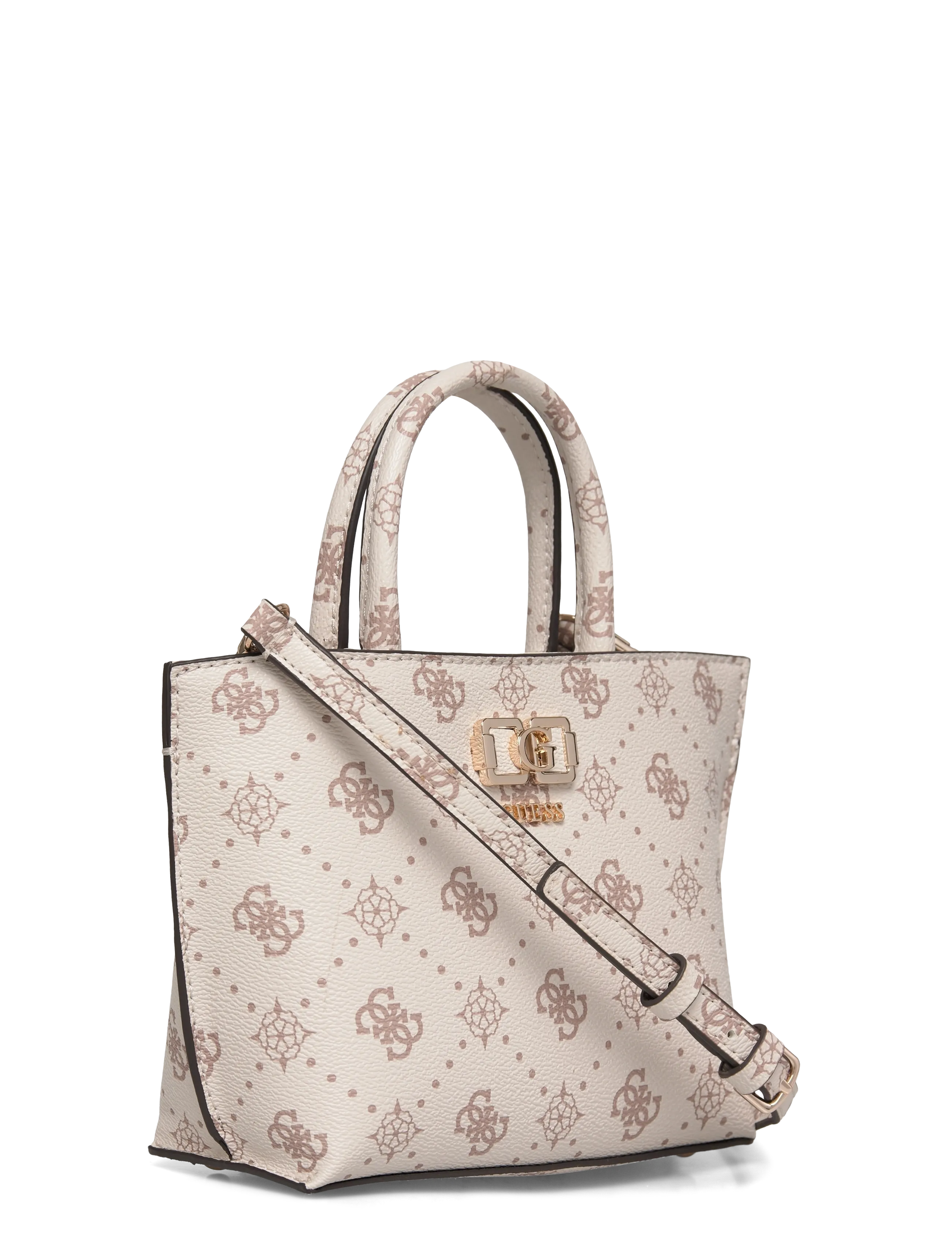 GUESS - EMELIE LOGO MINI TOTE - tote-stiilis kotid - vanilla logo - 2