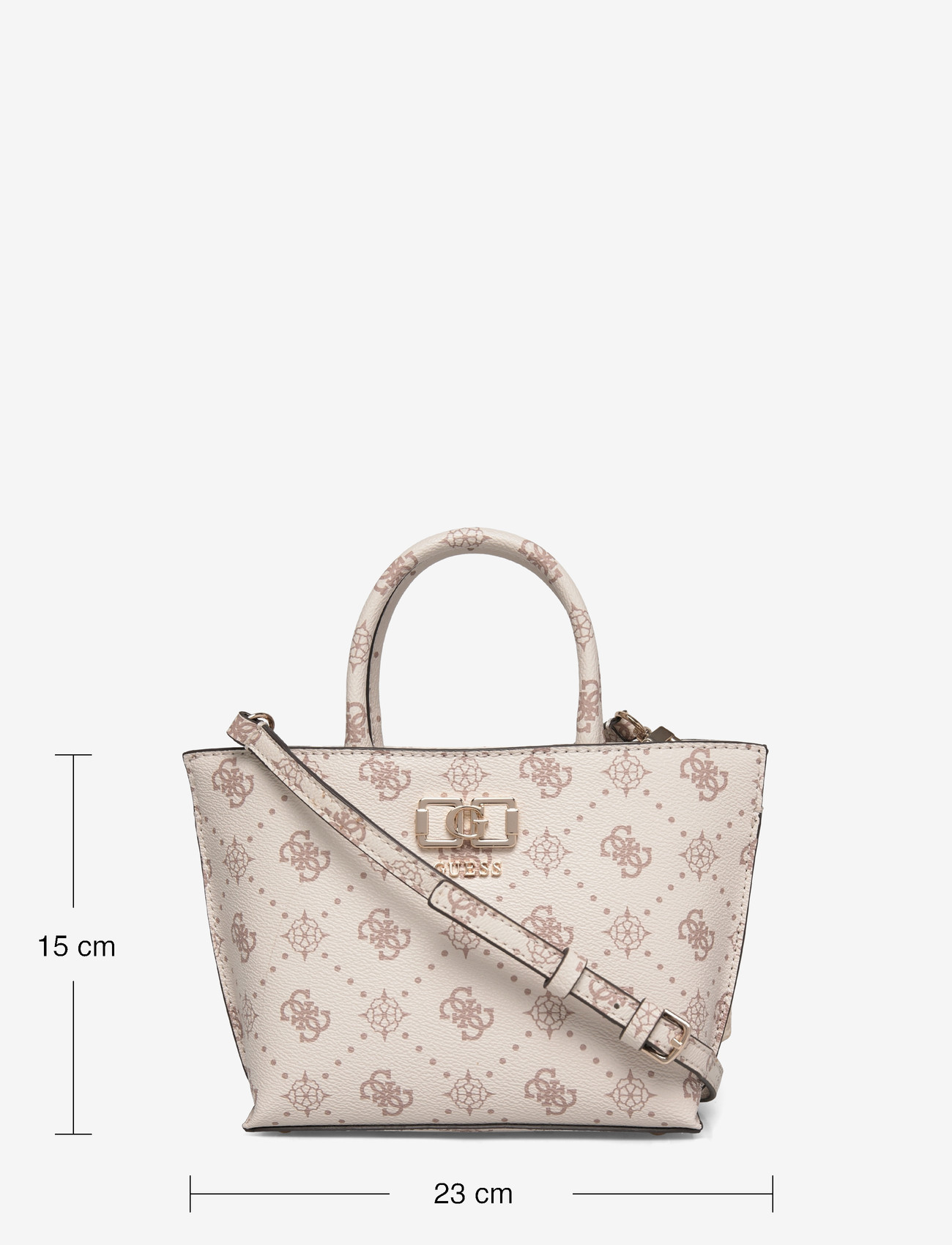 GUESS - EMELIE LOGO MINI TOTE - totes - vanilla logo - 3