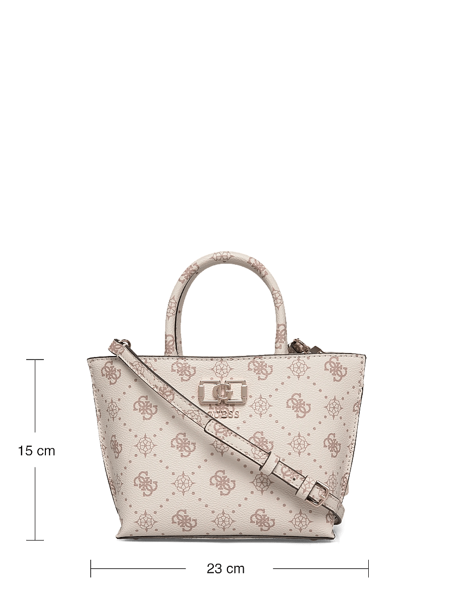 GUESS - EMELIE LOGO MINI TOTE - konfirmationstøj - vanilla logo - 3