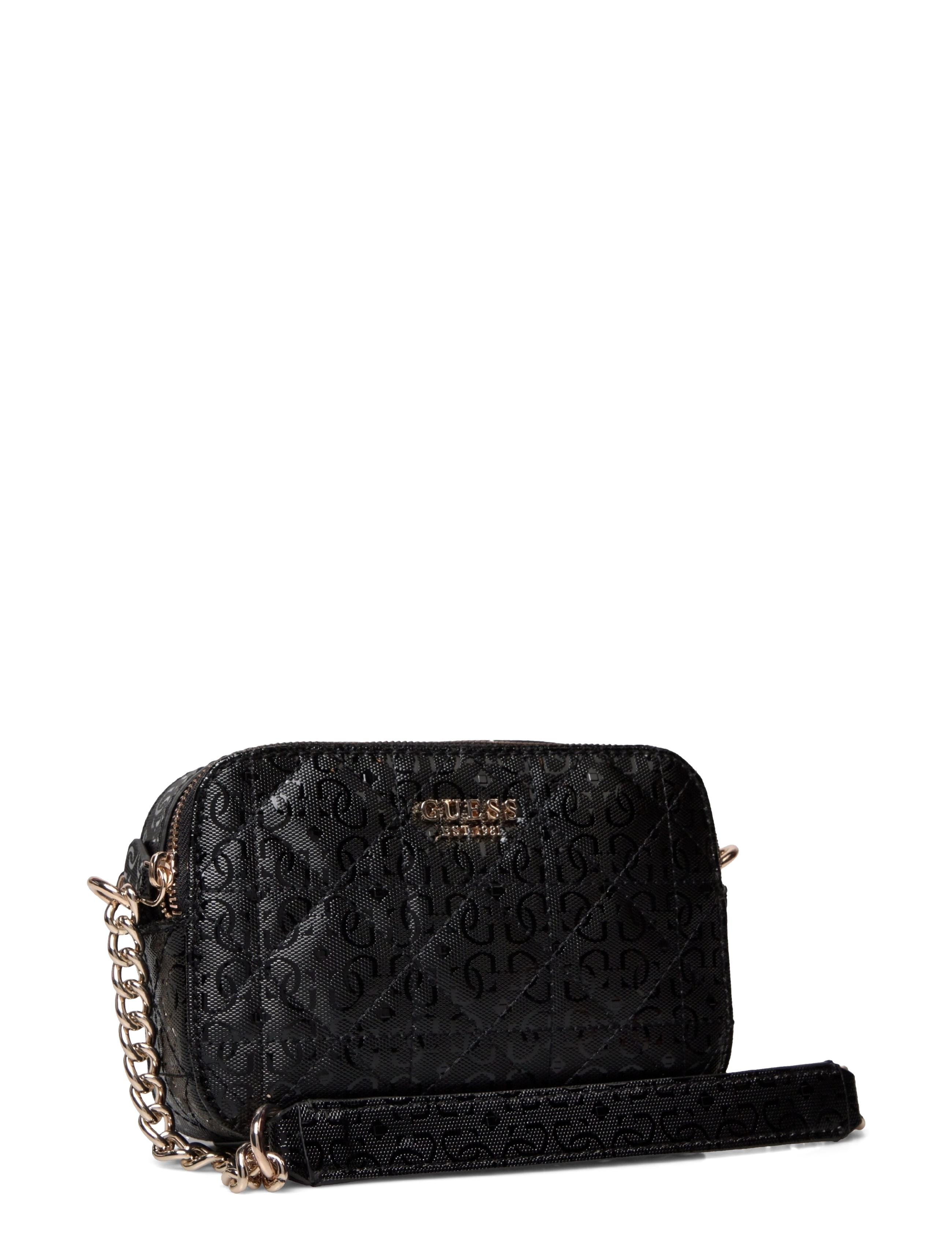 GUESS - NOELLE CROSSBODY CAMERA - black - 2
