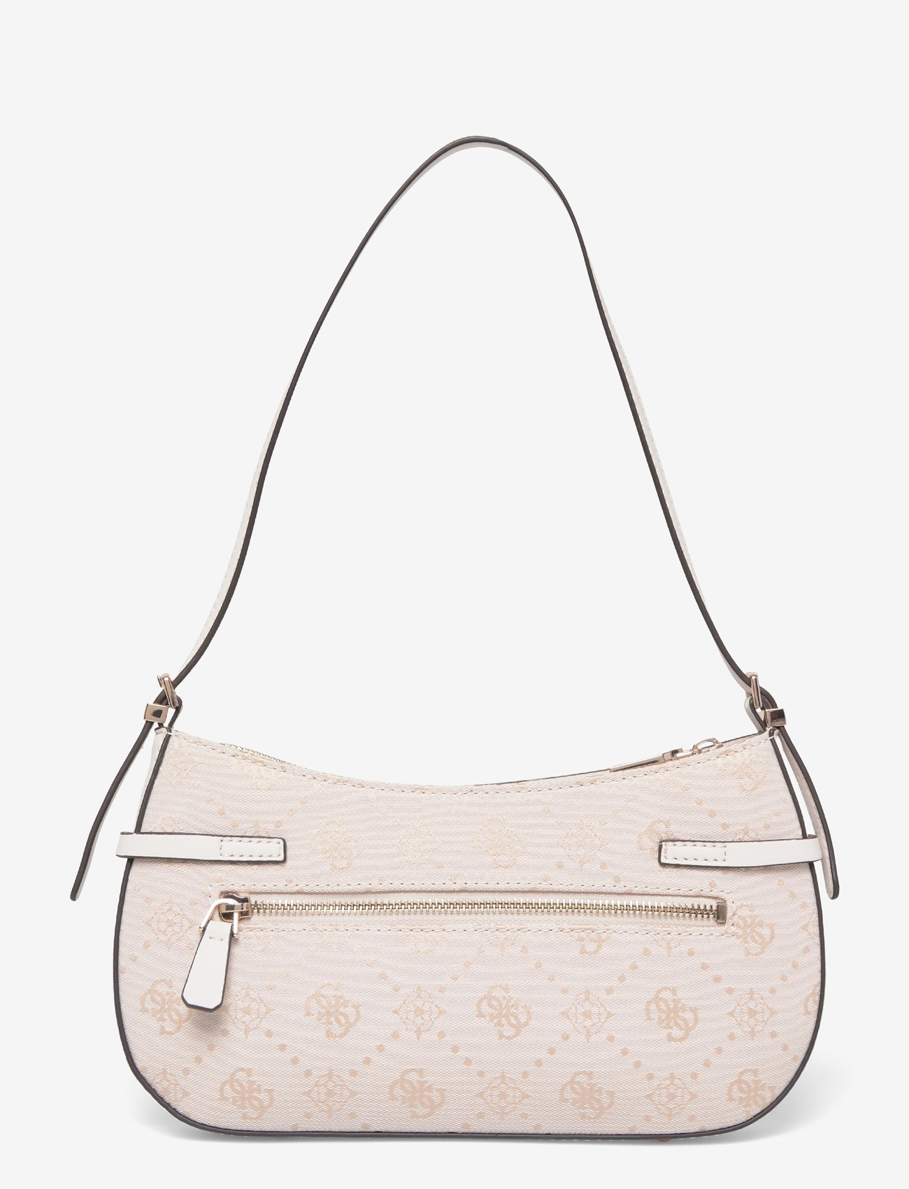 GUESS - MELINDA LOGO SHOULDER BAG - erilised sündmused - off white logo - 1