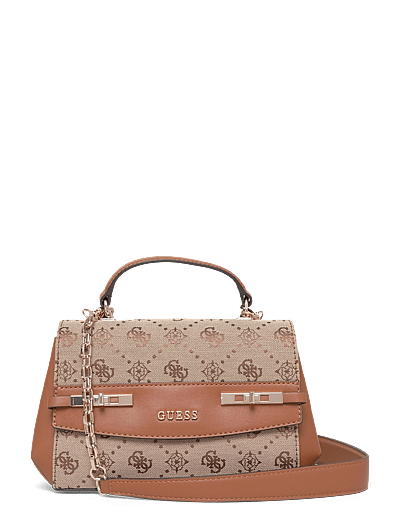 Melinda Logo Top Handle Flap - Top Handle Tasker