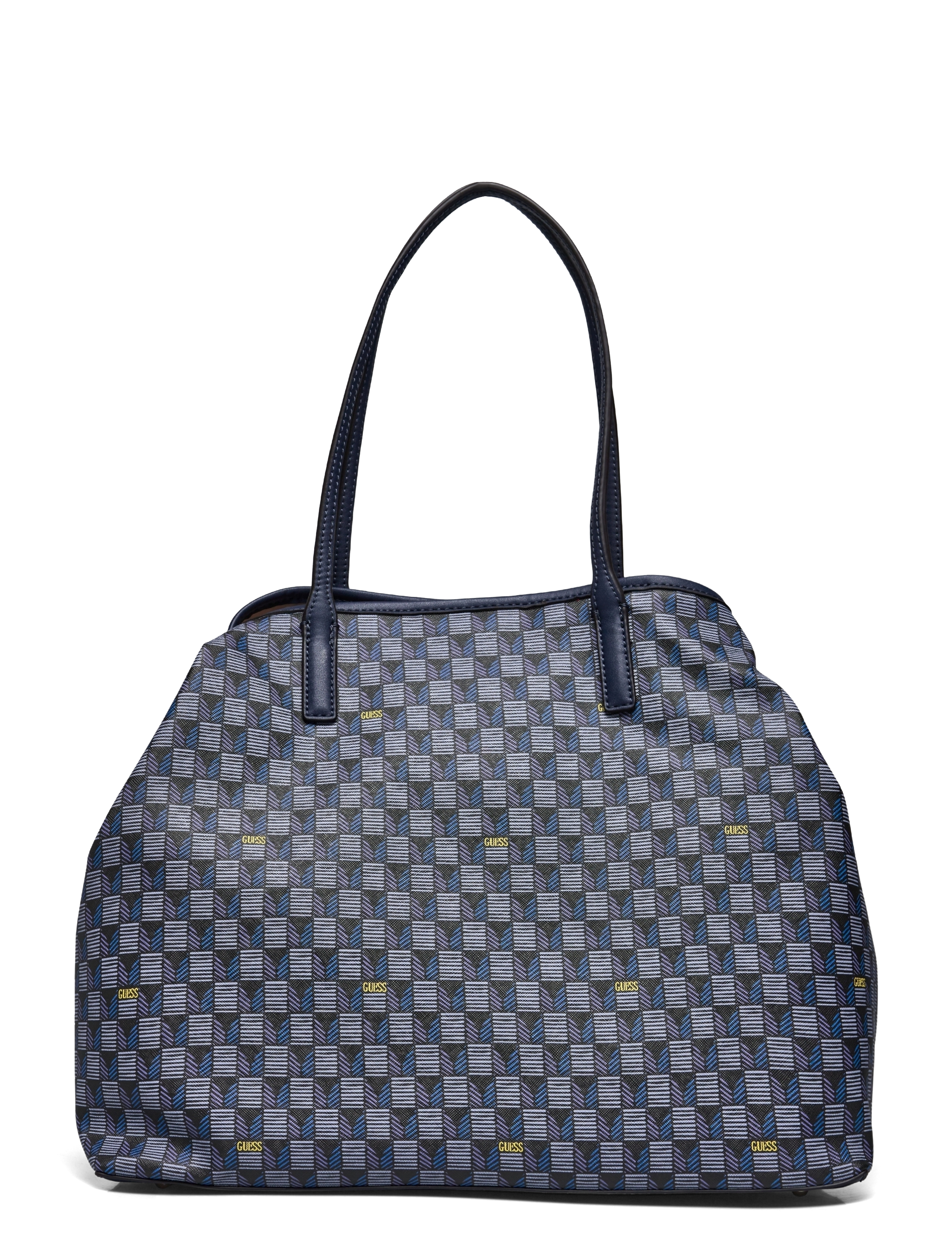 GUESS - G WAVE LARGE 2 IN 1 TOTE - blue logo - 1