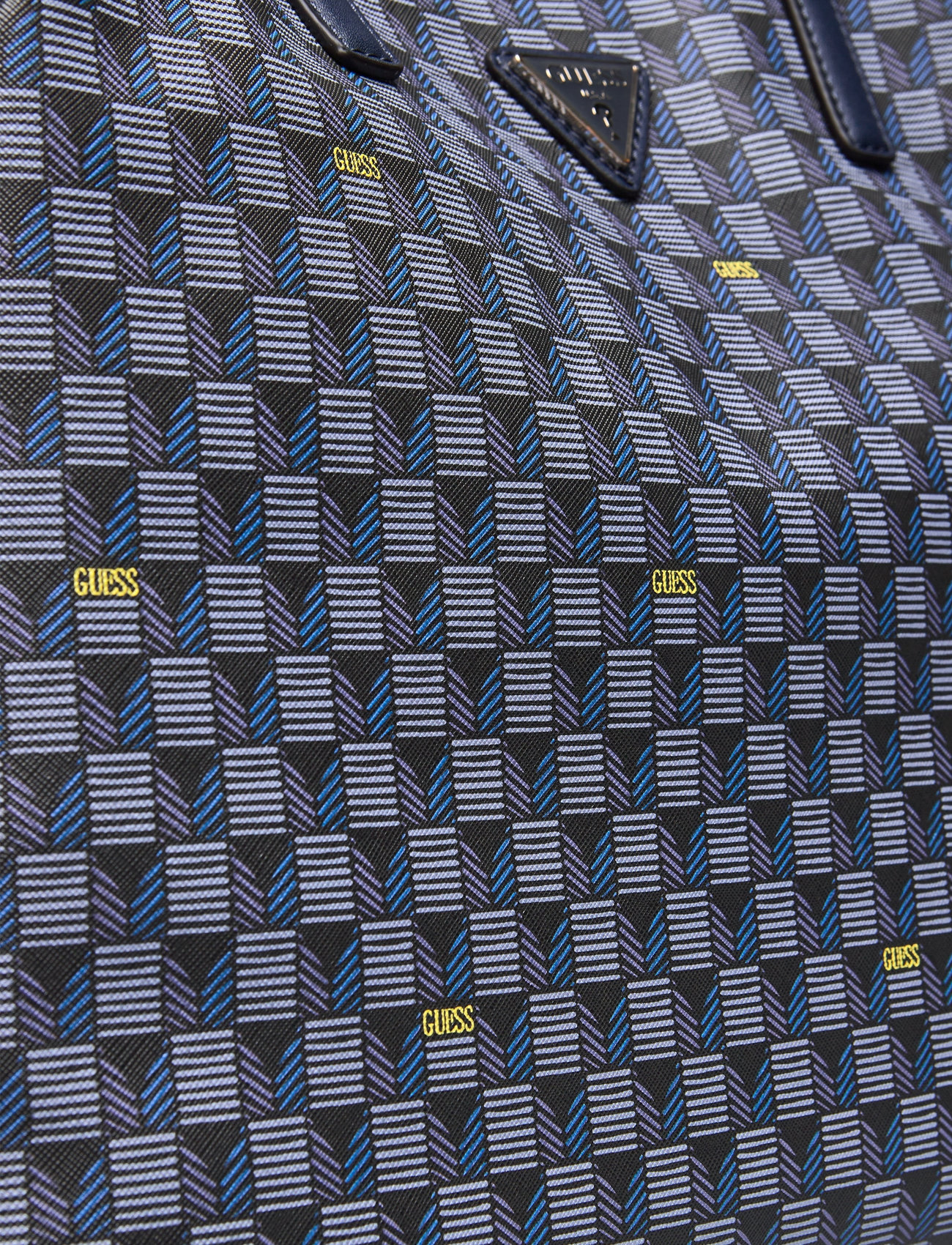 GUESS - G WAVE LARGE 2 IN 1 TOTE - shoppers - blue logo - 3