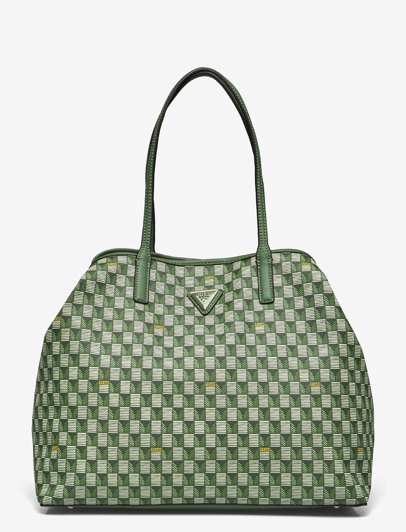 GUESS - G WAVE LARGE 2 IN 1 TOTE - shoppers - green logo - 0
