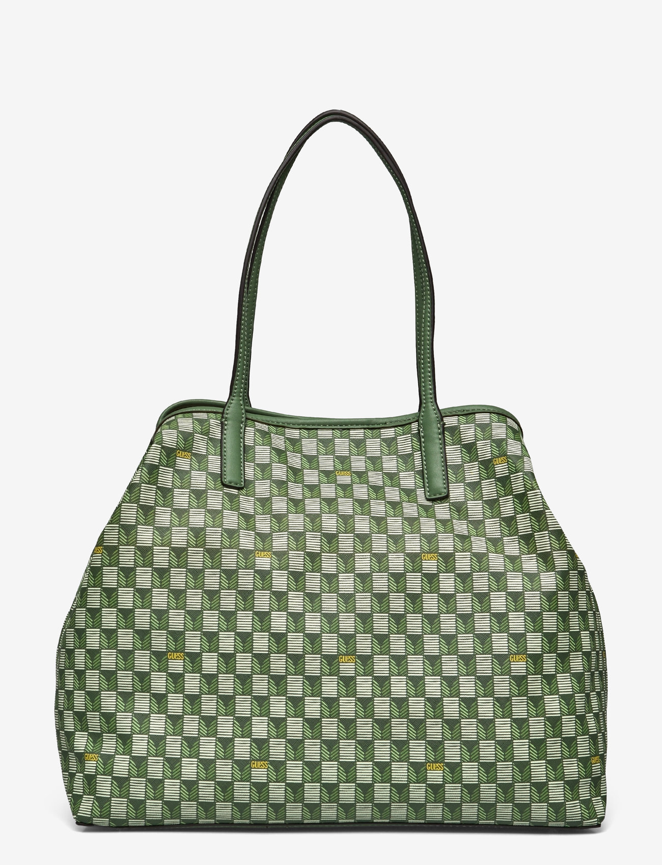 GUESS - G WAVE LARGE 2 IN 1 TOTE - shoppers - green logo - 1