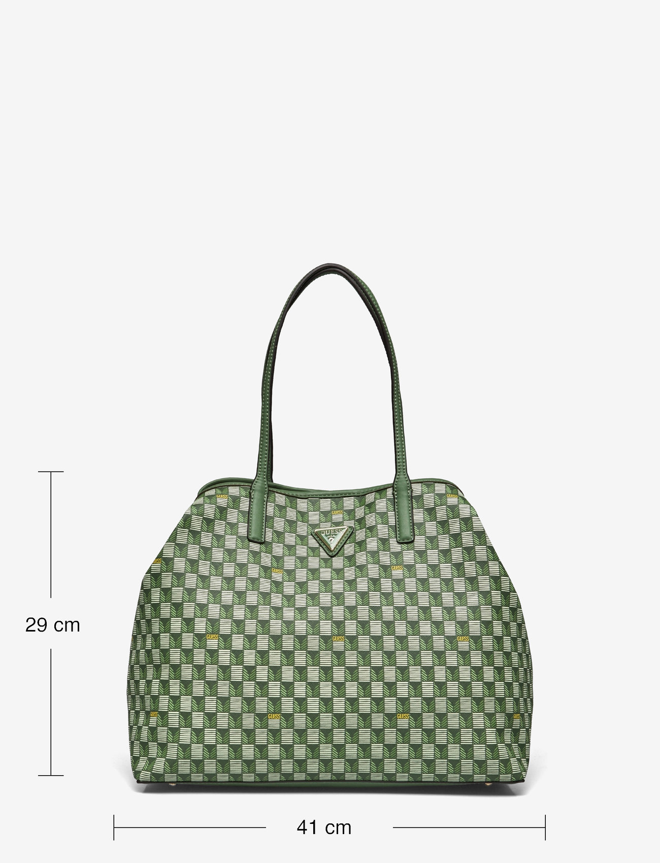GUESS - G WAVE LARGE 2 IN 1 TOTE - shoppers - green logo - 5