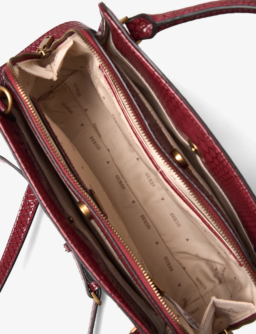 GUESS - ANNITA GIRLFRIEND SATCHEL - særlige begivenheder - claret - 4