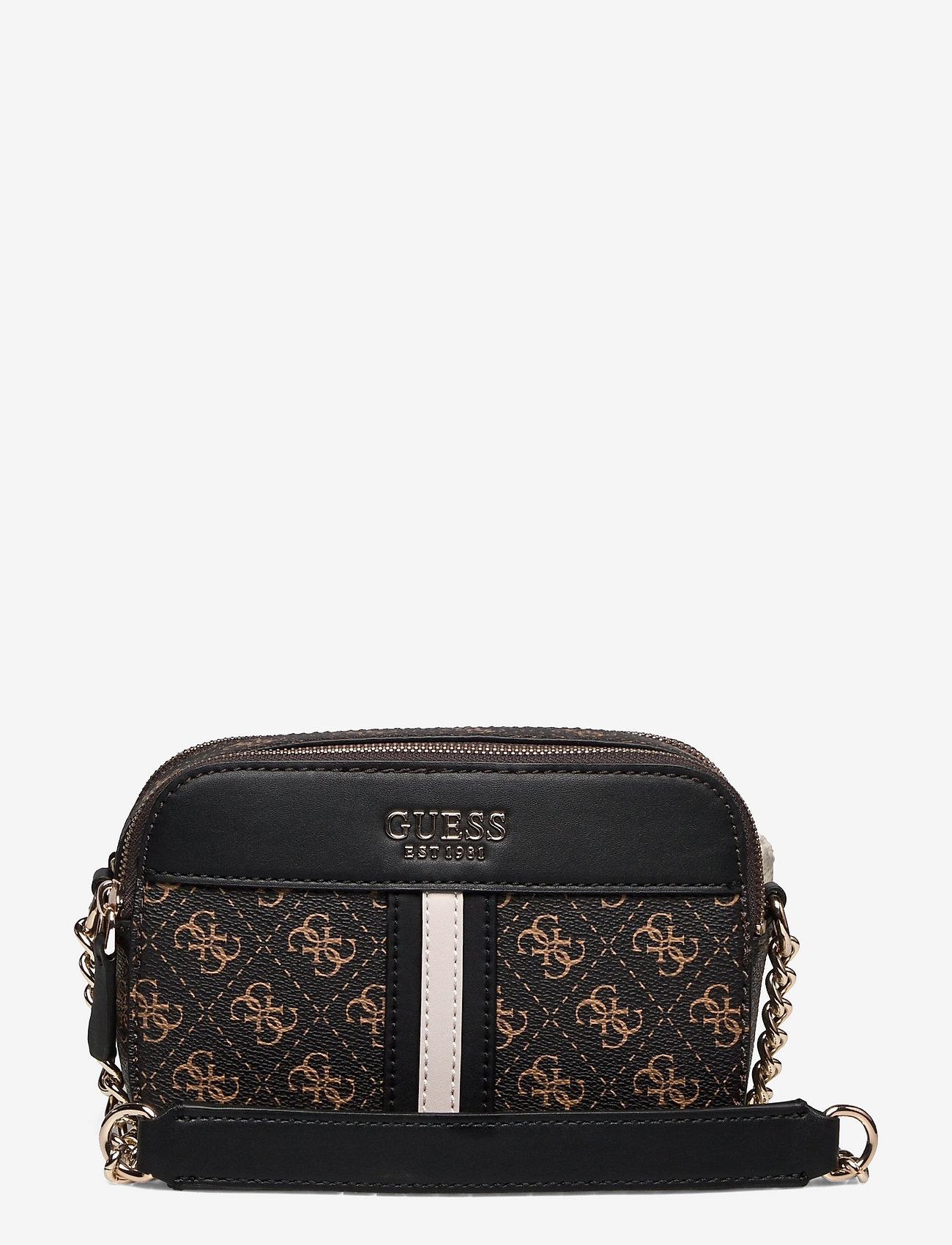 GUESS - NOELLE CROSSBODY CAMERA - brown multi - 0