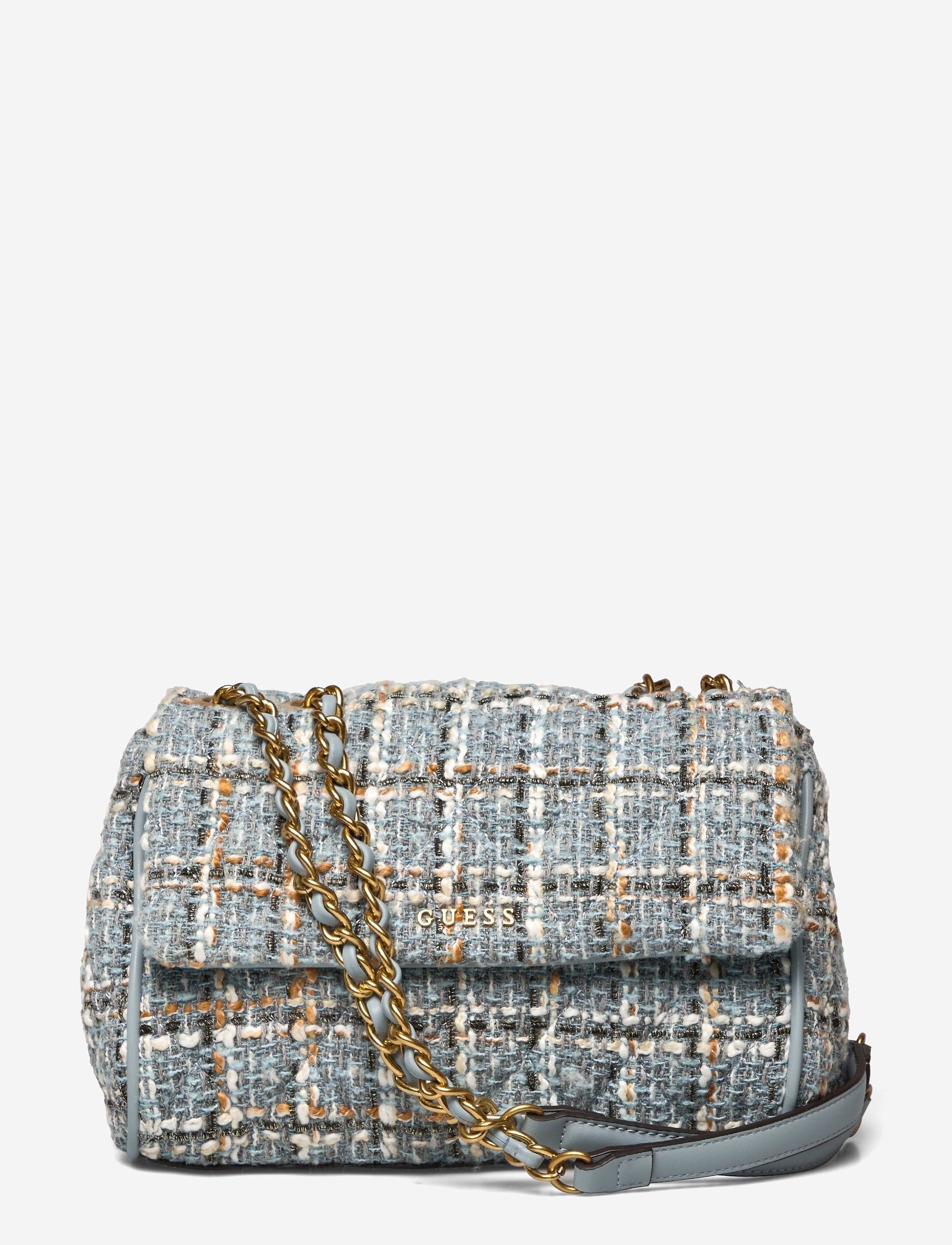 GUESS - KIMI CNVERTIBLE CROSSBODY FLAP - light blue multi - 0
