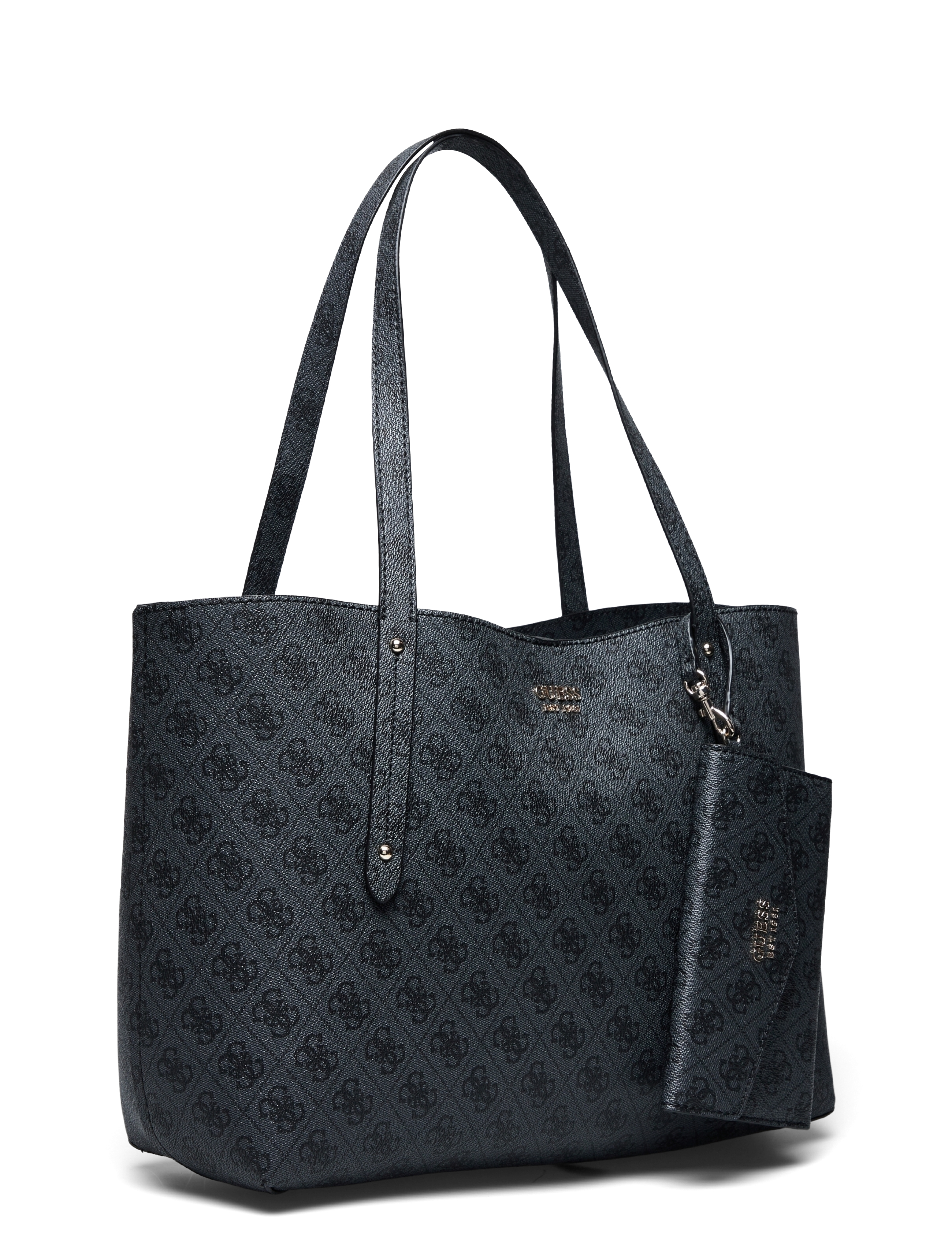 GUESS - BRENTON TOTE - coal logo - 2