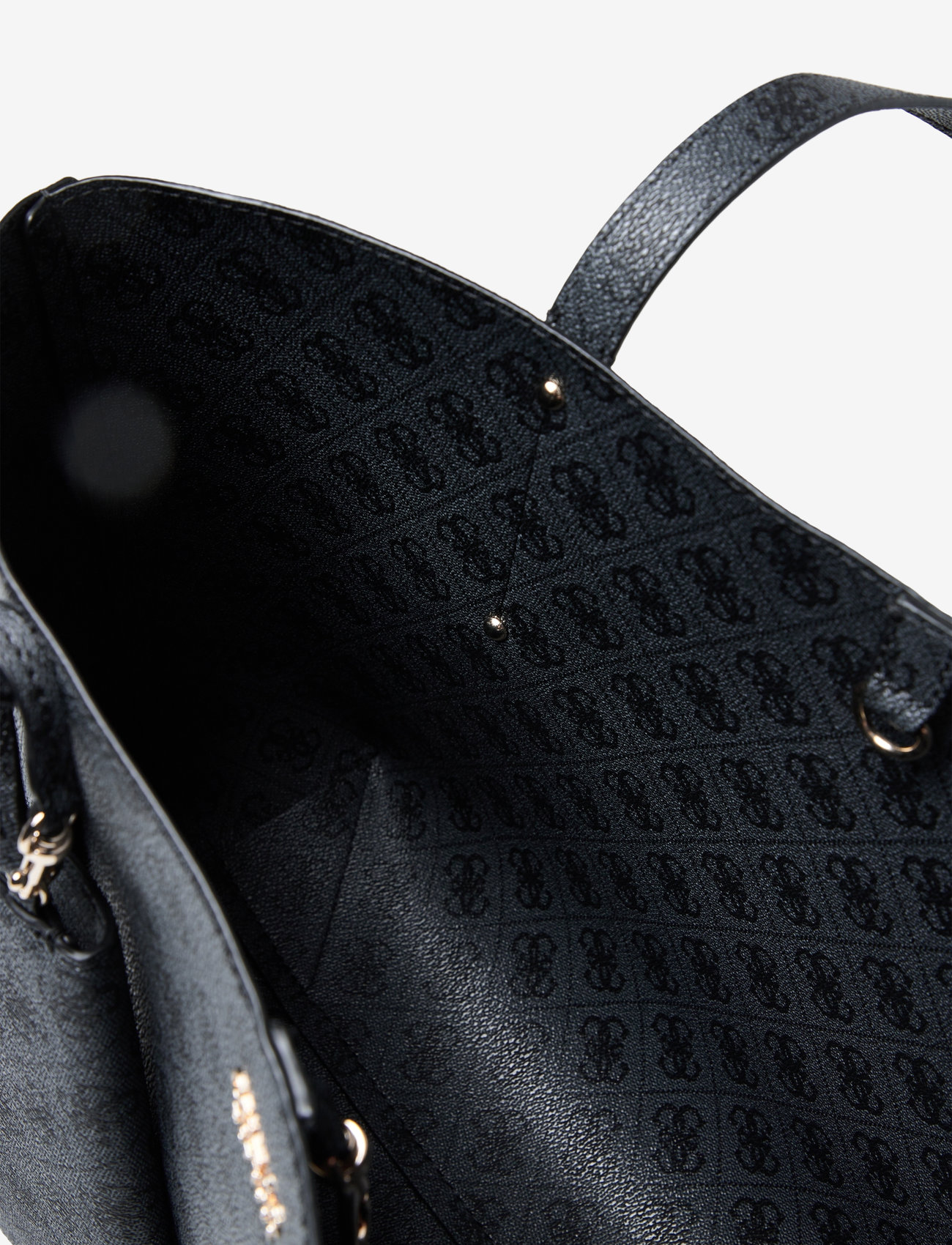 GUESS - BRENTON TOTE - coal logo - 4