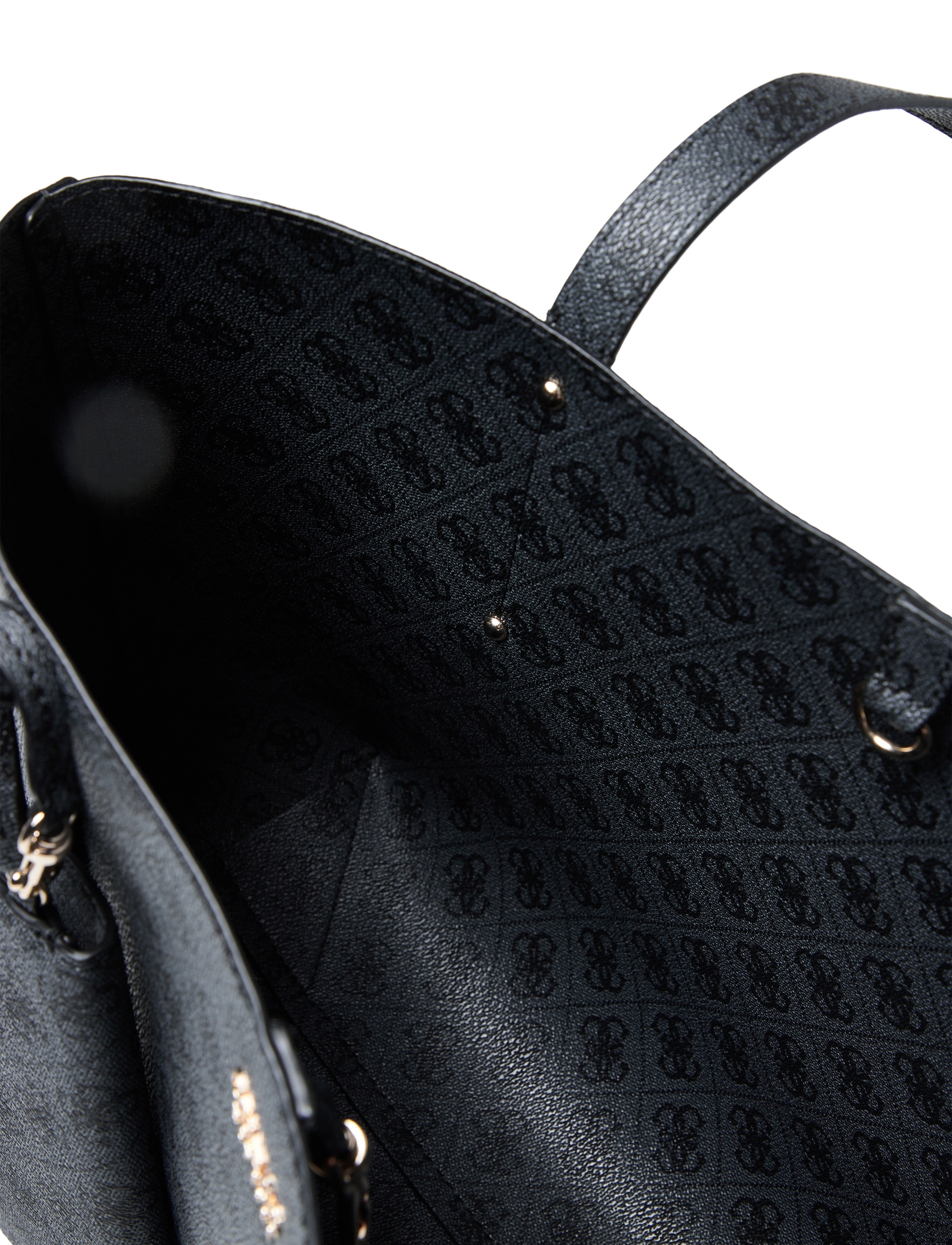 GUESS - BRENTON TOTE - coal logo - 4