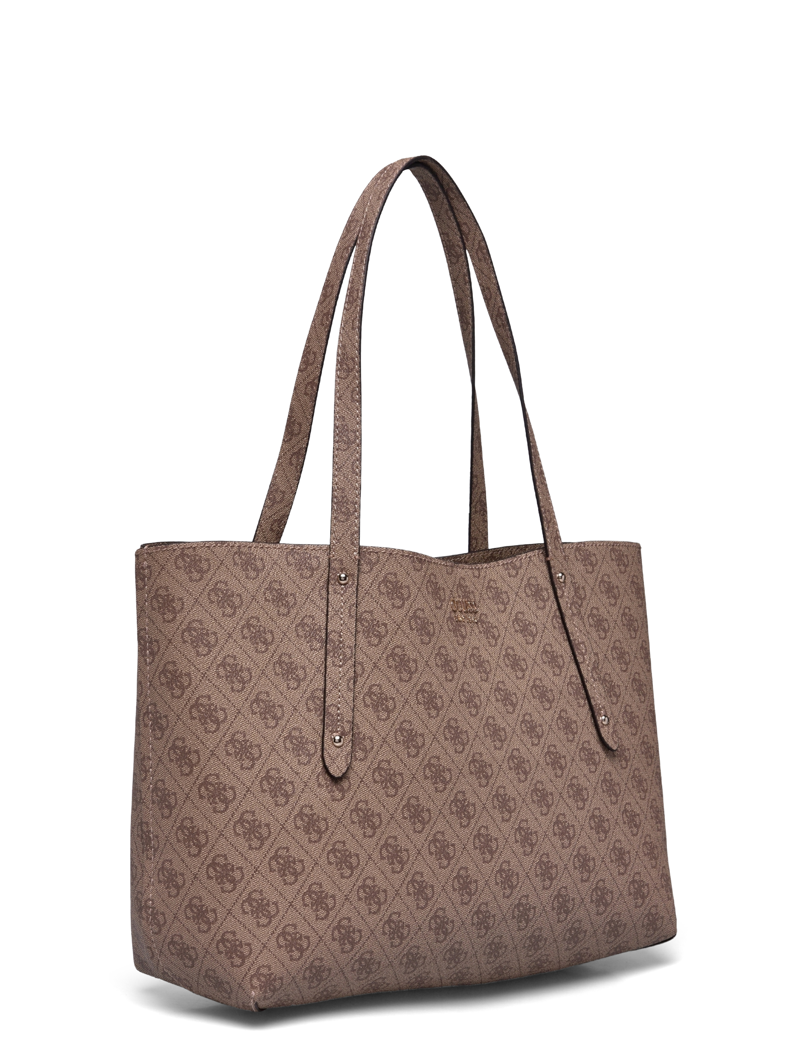 GUESS - BRENTON TOTE - latte logo - 2