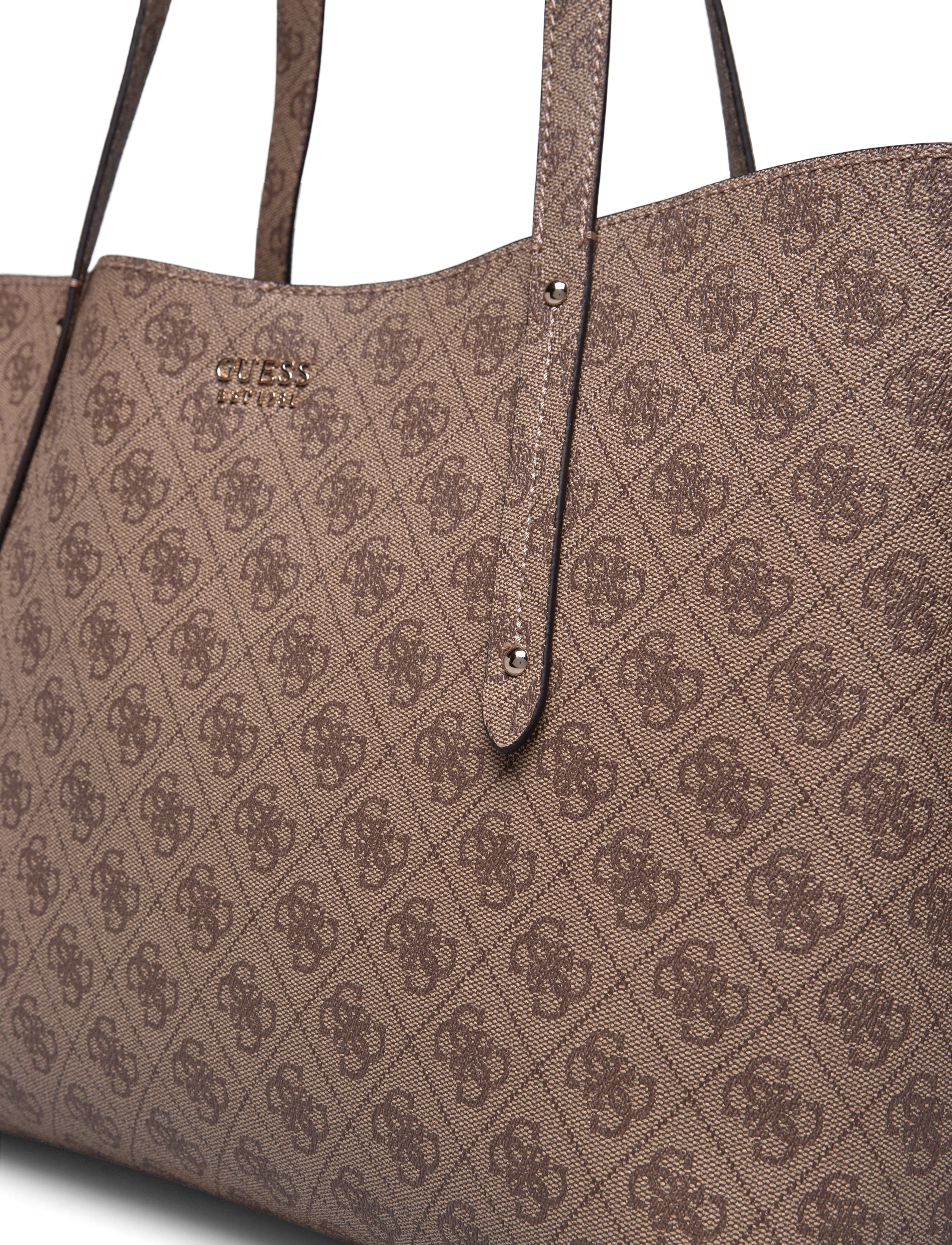 GUESS - BRENTON TOTE - latte logo - 3