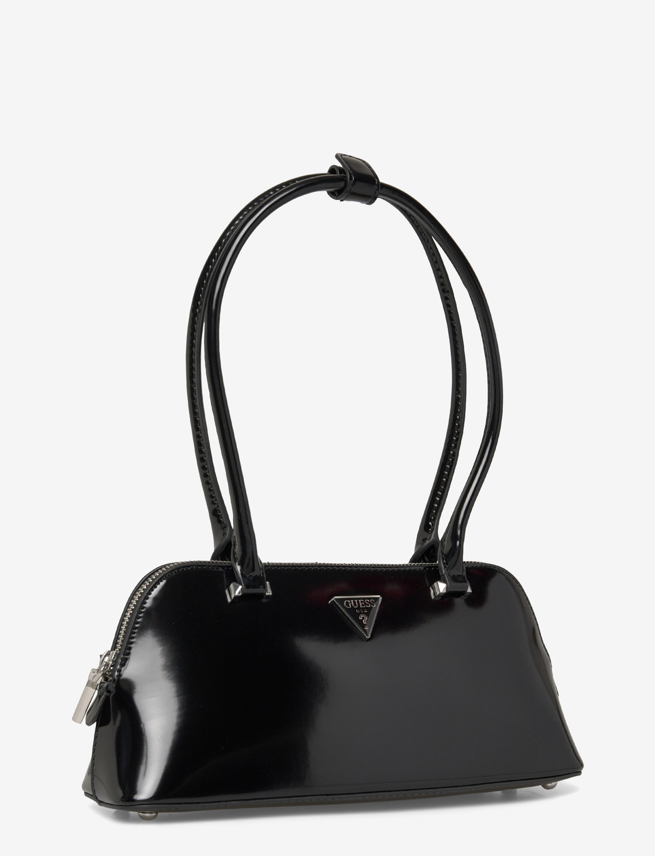 GUESS - ARNELA SHOULDER SATCHEL - speciella tillfällen - black - 2