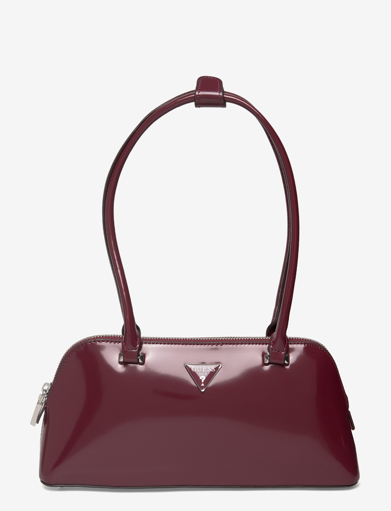 GUESS - ARNELA SHOULDER SATCHEL - speciella tillfällen - burgundy - 0