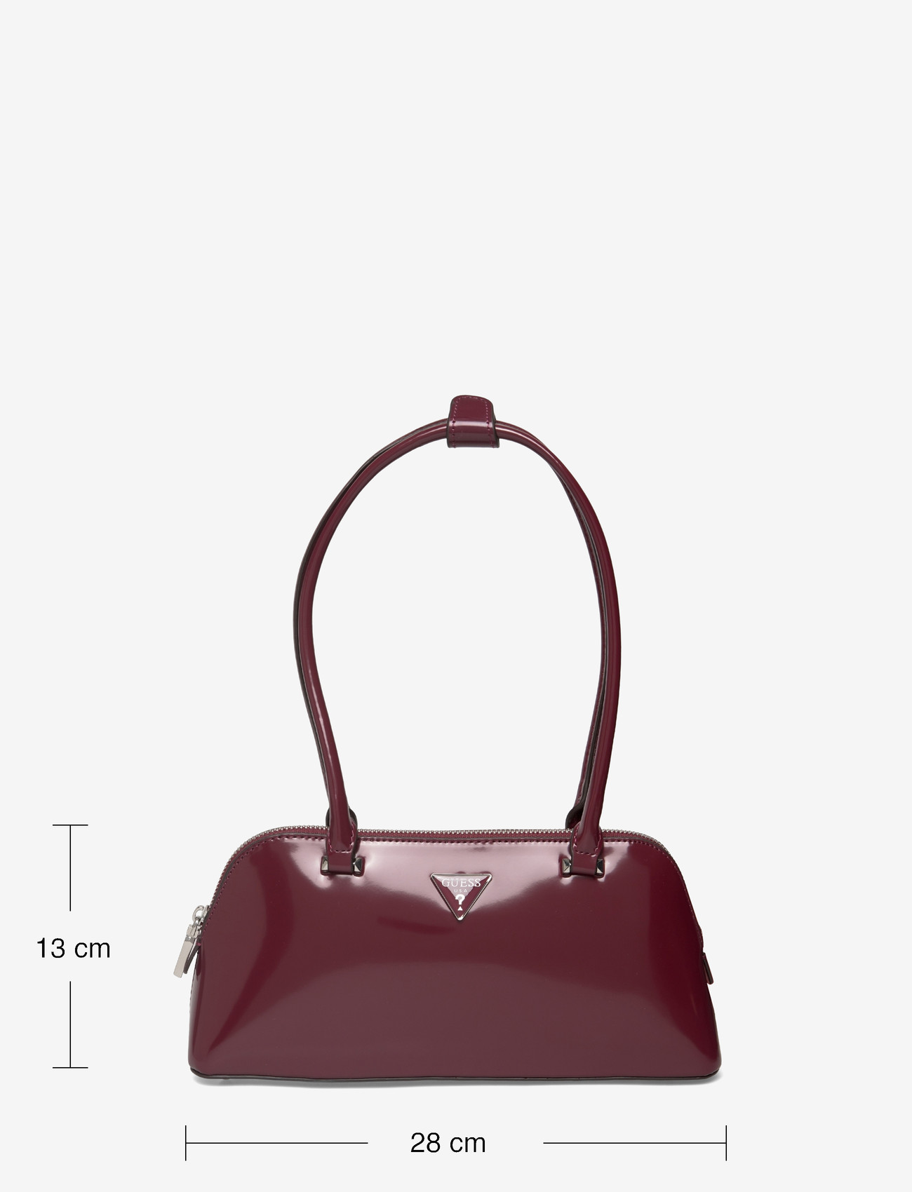 GUESS - ARNELA SHOULDER SATCHEL - speciella tillfällen - burgundy - 3