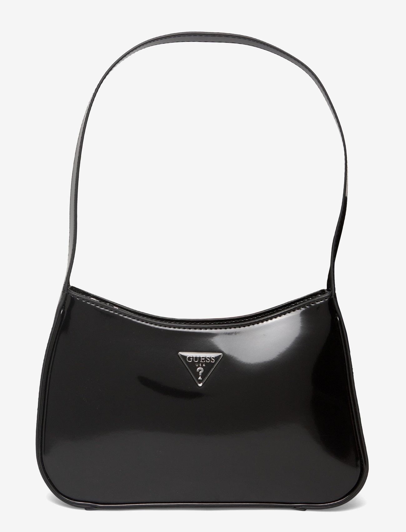 GUESS - ARNELA TOP ZIP SHOULDER BAG - alltags-style - black - 0