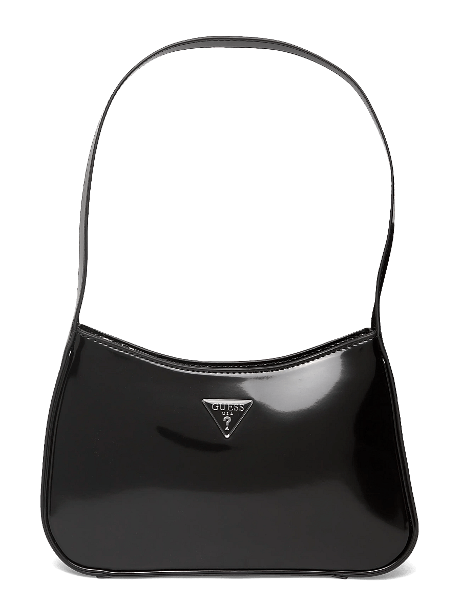 GUESS - ARNELA TOP ZIP SHOULDER BAG - handtaschen - black - 0