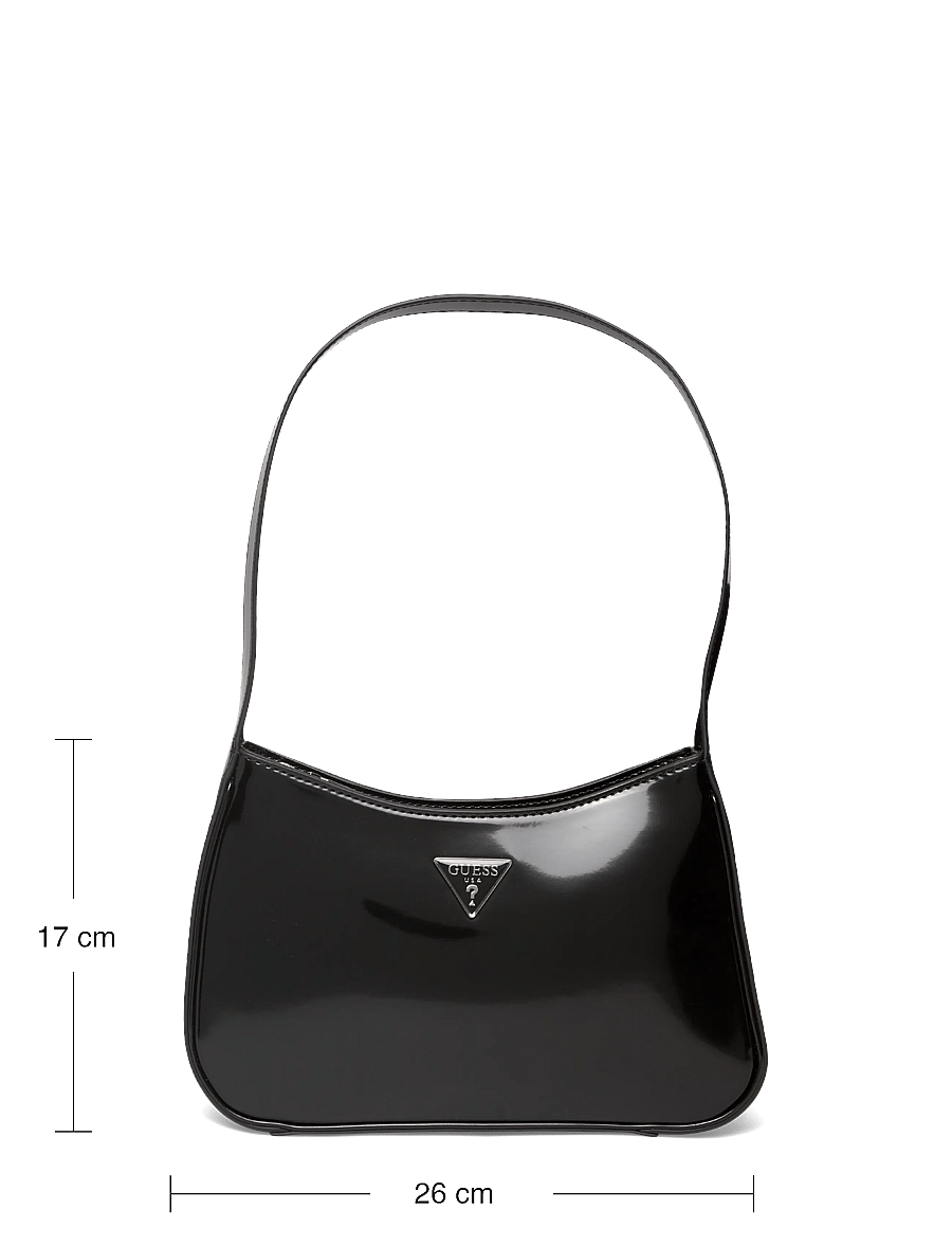 GUESS - ARNELA TOP ZIP SHOULDER BAG - handtaschen - black - 3