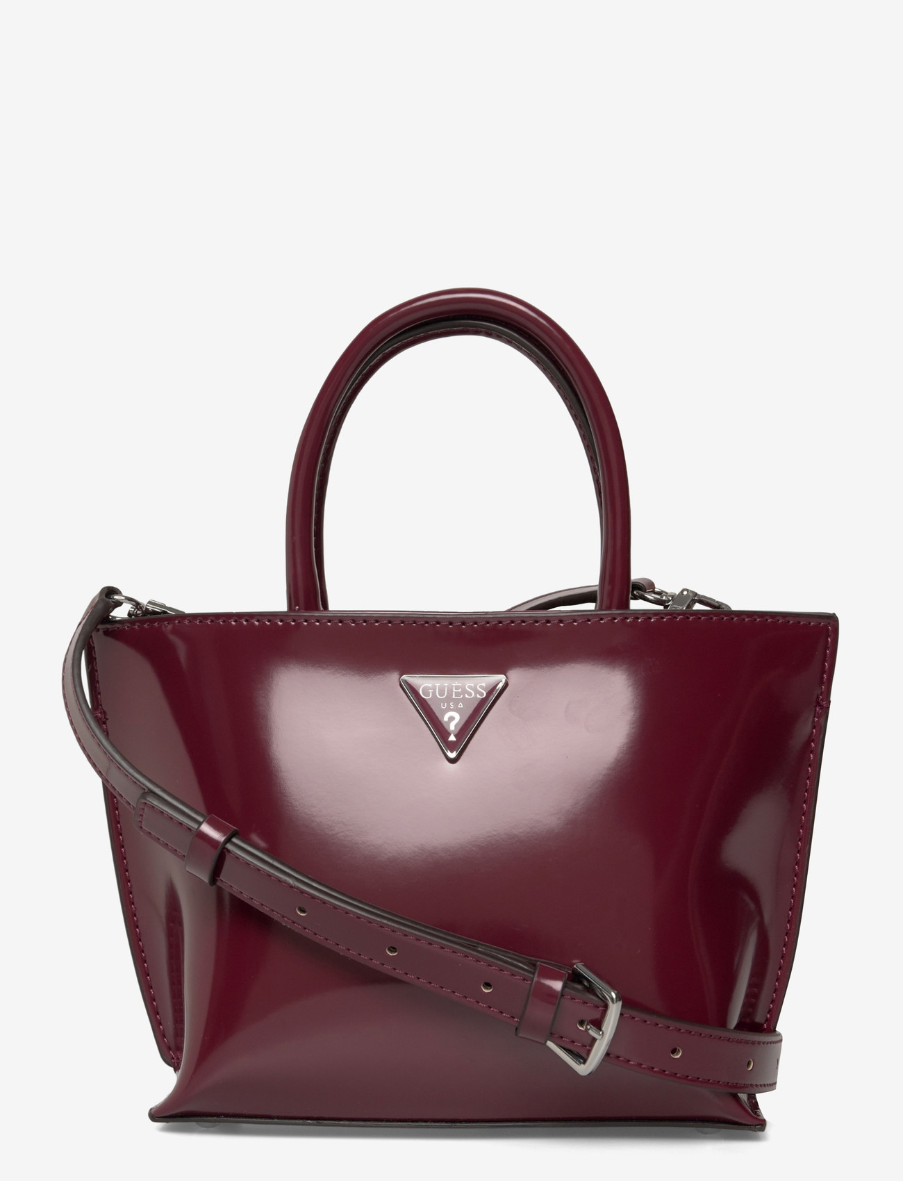 GUESS ARNELA MINI TOTE - Käekotid ja seljakotid - BURGUNDY / burgundy