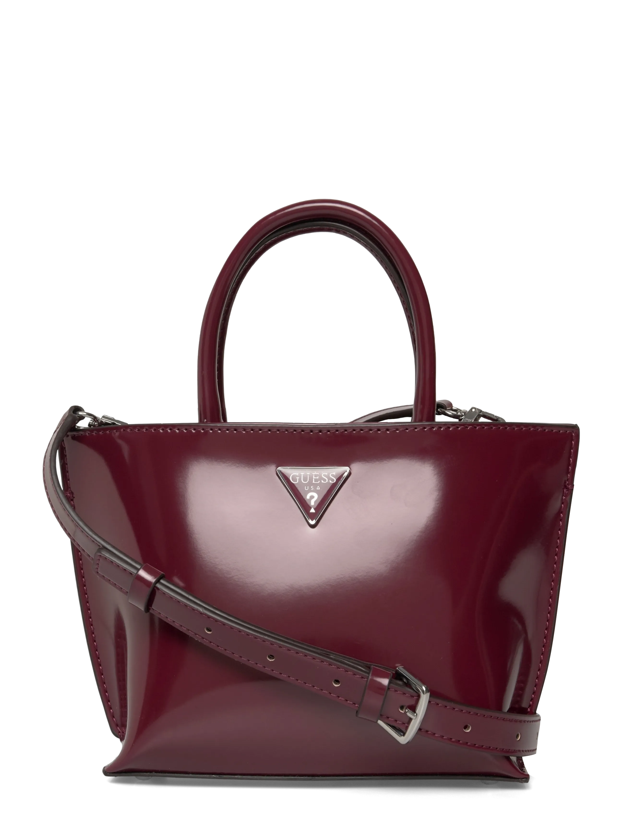 GUESS ARNELA MINI TOTE - Torby - BURGUNDY / burgundy