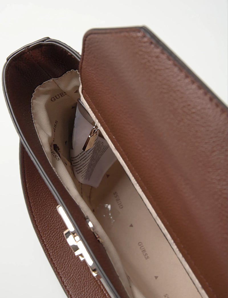 GUESS - KARNILLA LOGO BUCKET - igapäevane stiil - latte logo/brown - 5