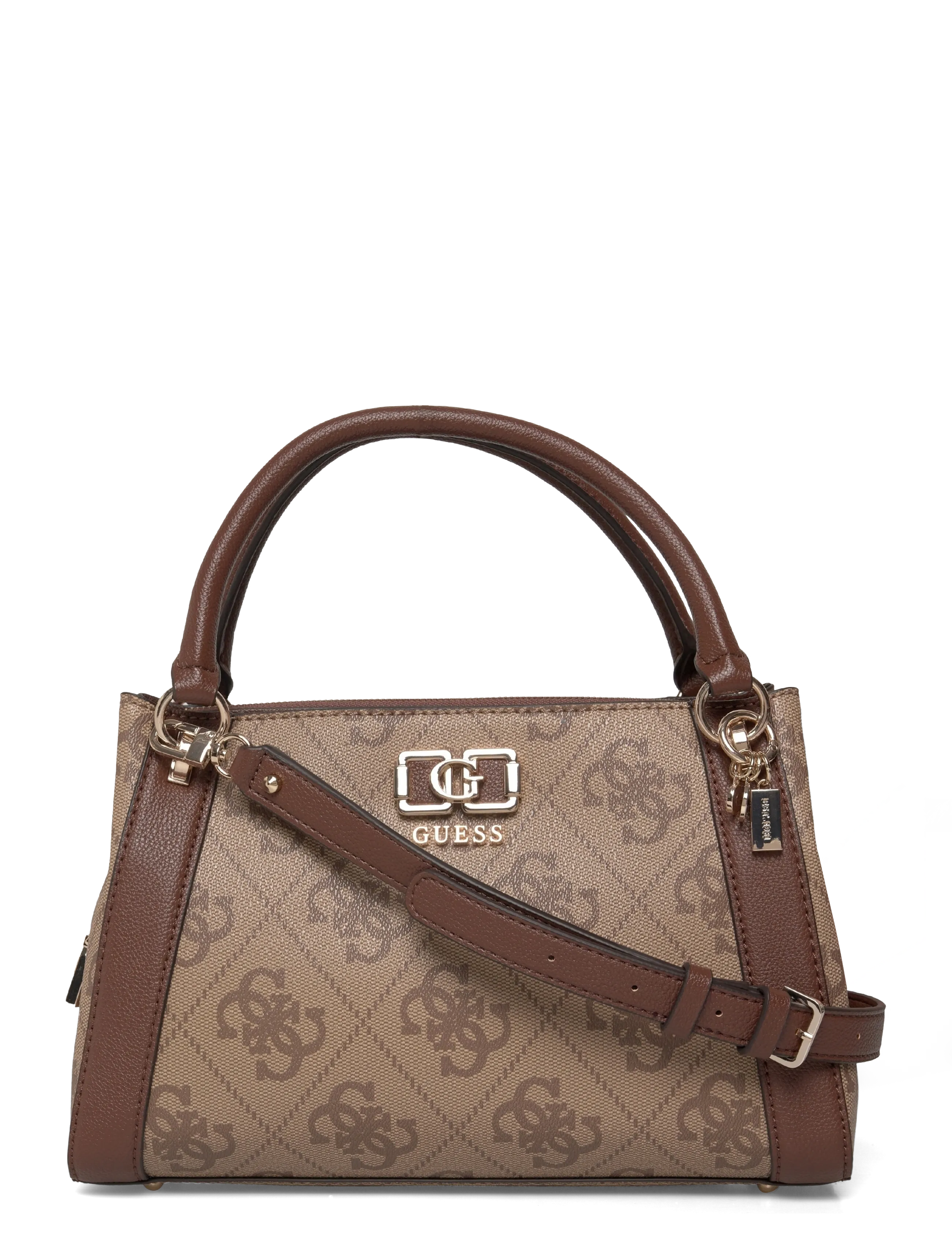 GUESS - KARNILLA LOGO GFRIEND SATHEL - latte logo/brown - 0