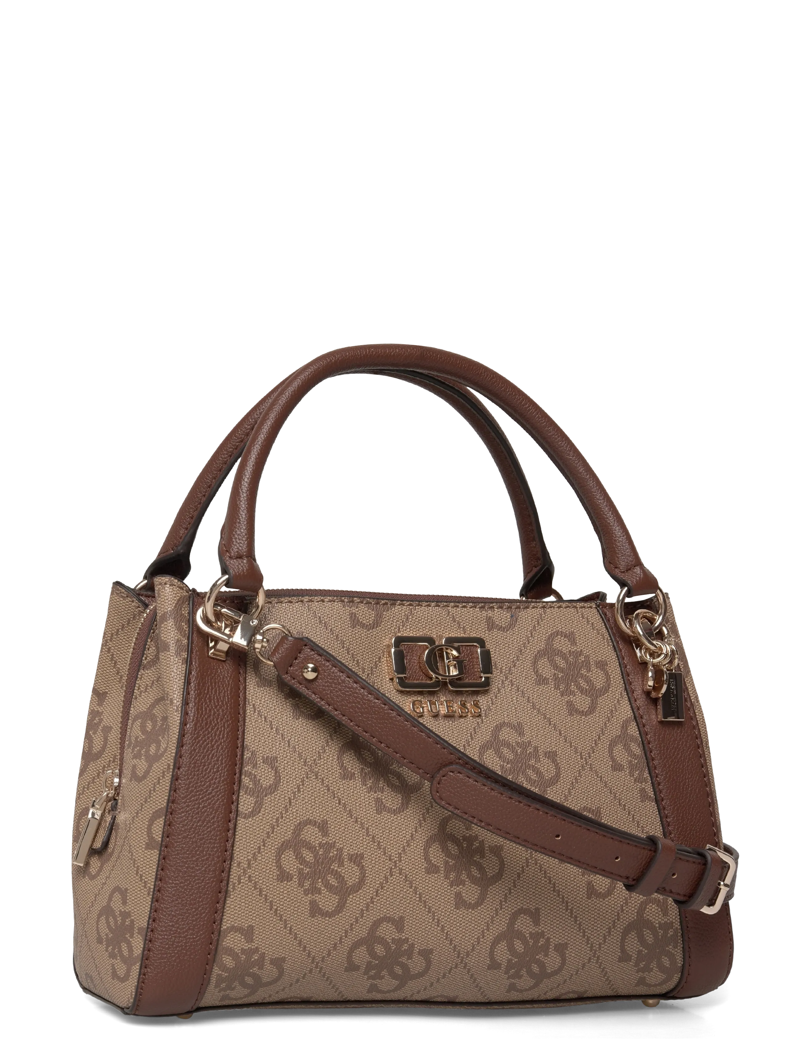 GUESS - KARNILLA LOGO GFRIEND SATHEL - latte logo/brown - 2