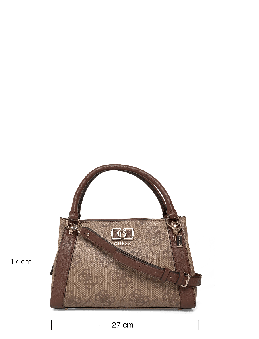 GUESS - KARNILLA LOGO GFRIEND SATHEL - latte logo/brown - 3
