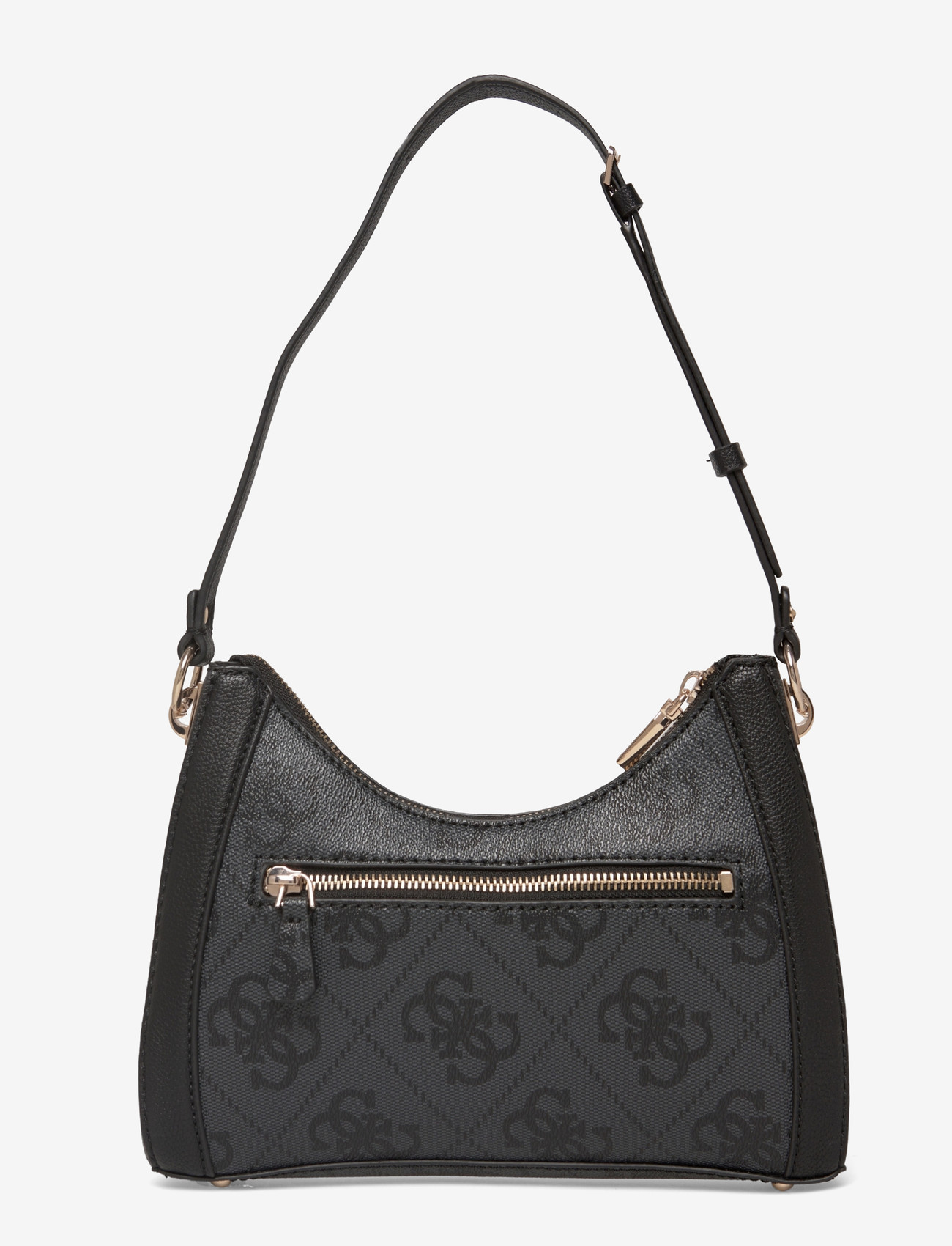 GUESS - KARNILLA LOGO SHOULDER BAG - særlige begivenheder - coal logo - 1