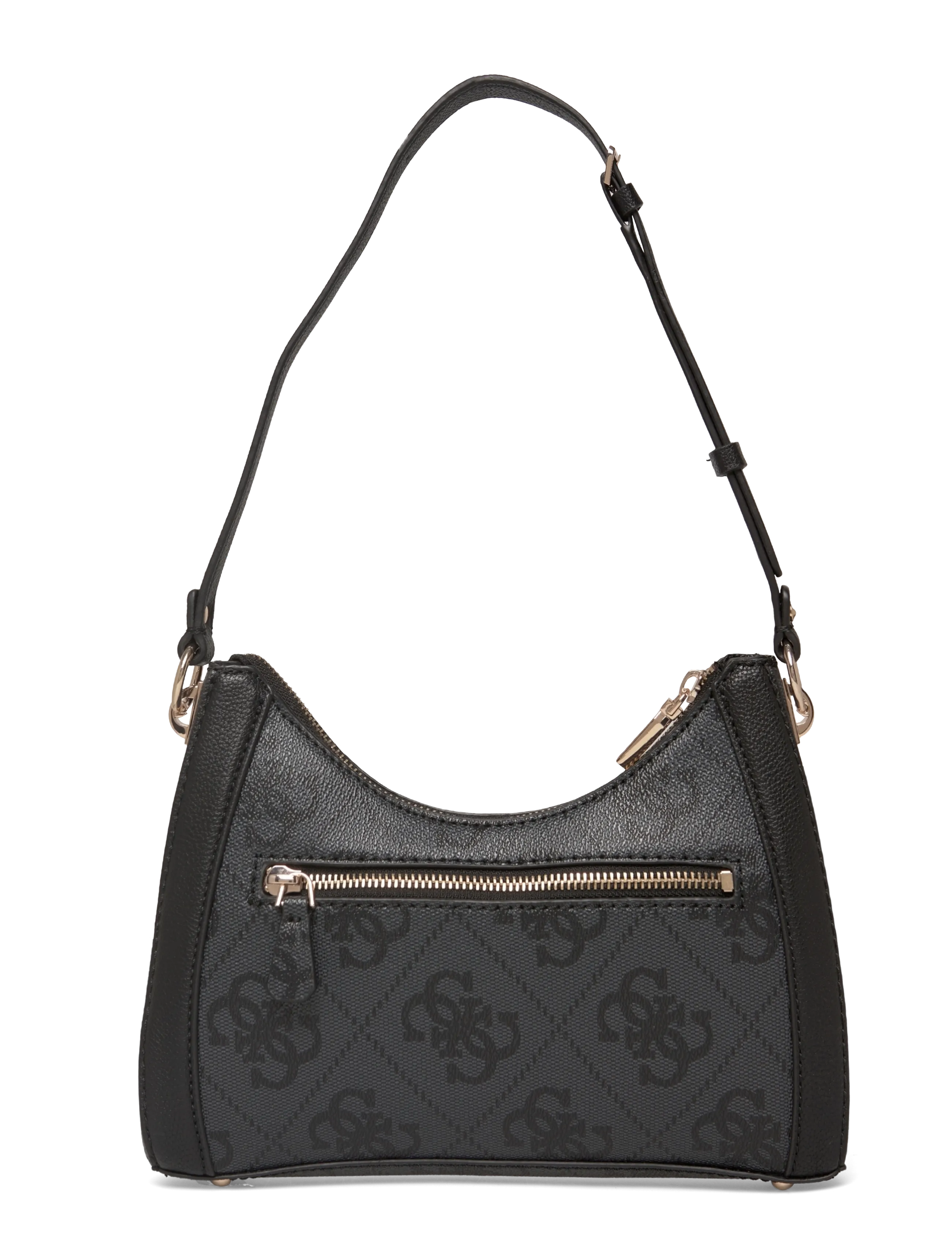 GUESS - KARNILLA LOGO SHOULDER BAG - odzież imprezowa w cenach outletowych - coal logo - 1