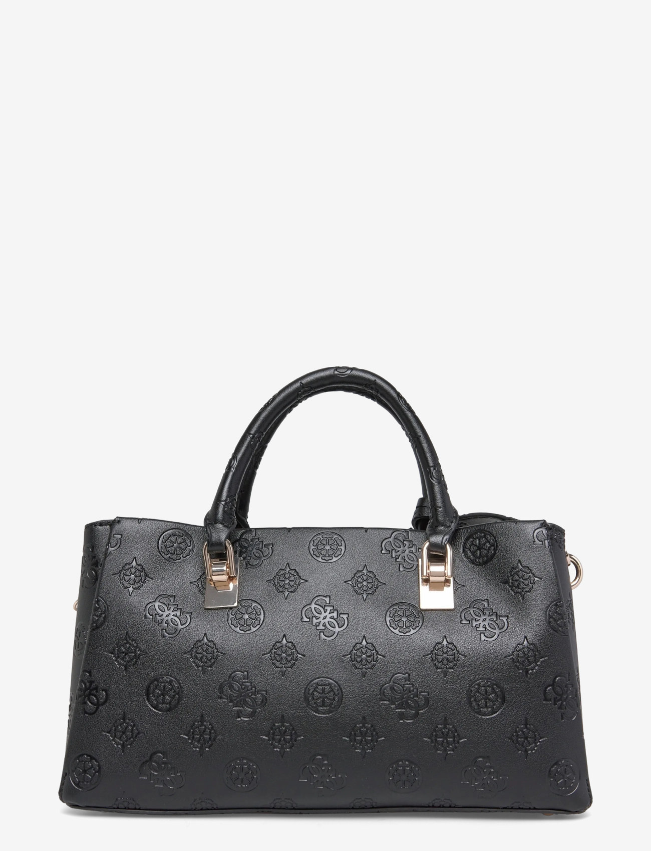 GUESS - TISHA GIRLFRIEND SATCHEL - black logo - 1