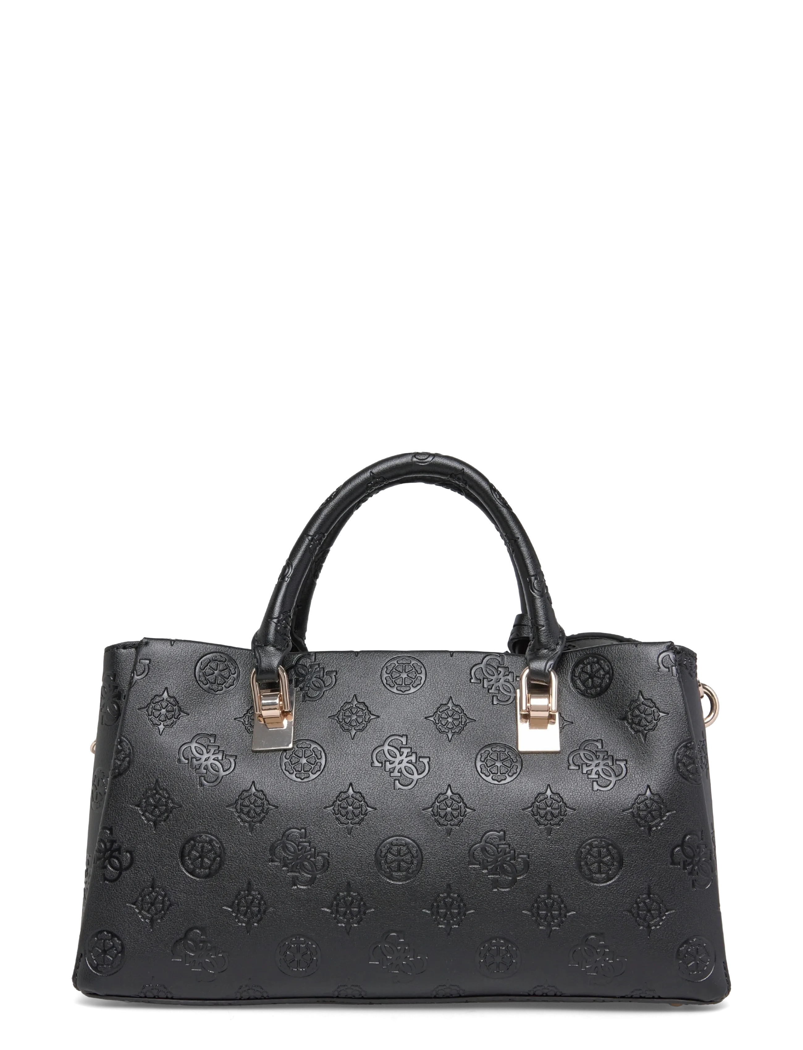 GUESS - TISHA GIRLFRIEND SATCHEL - black logo - 1