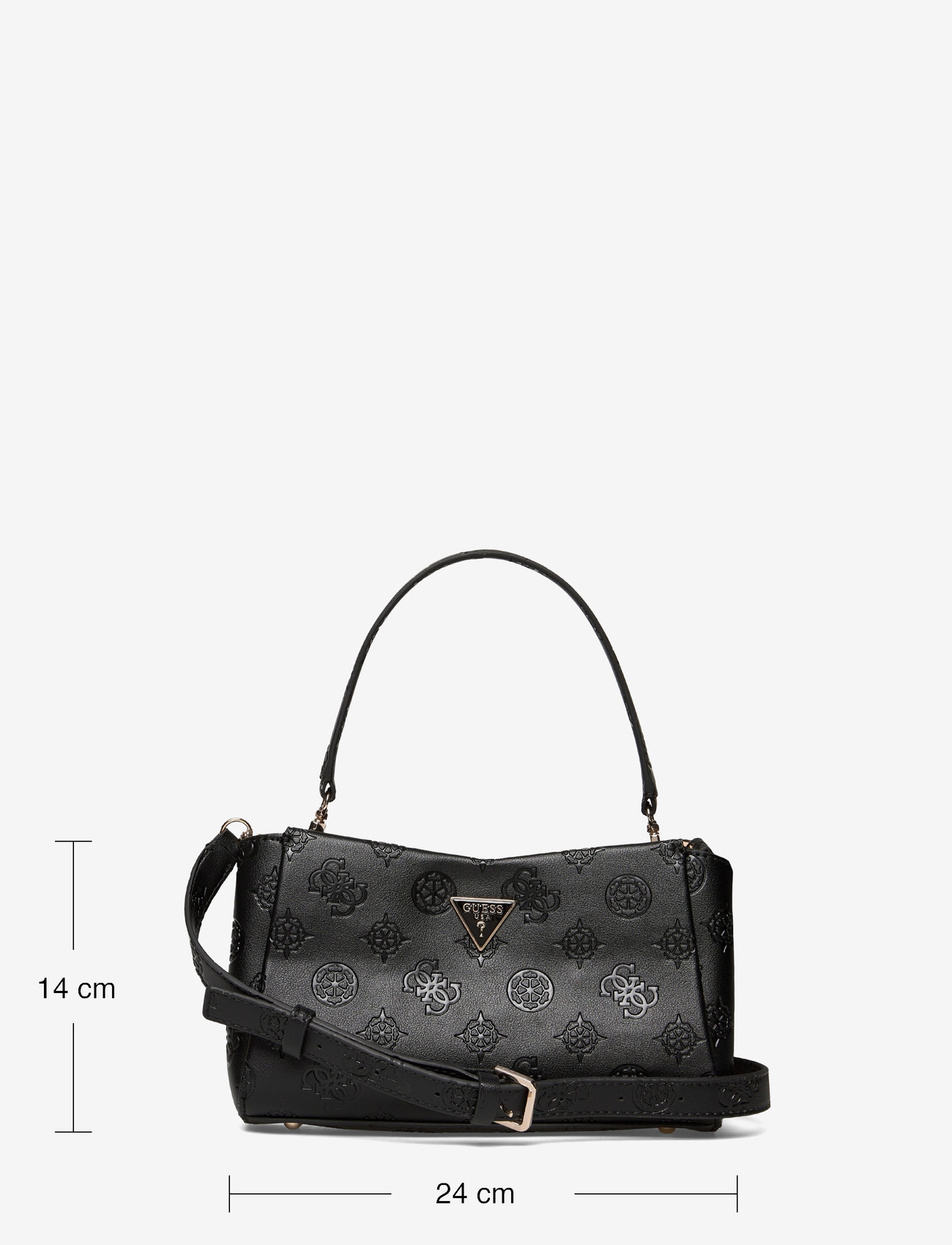 GUESS - TISHA CROSSBODY - besondere anlässe - black logo - 3