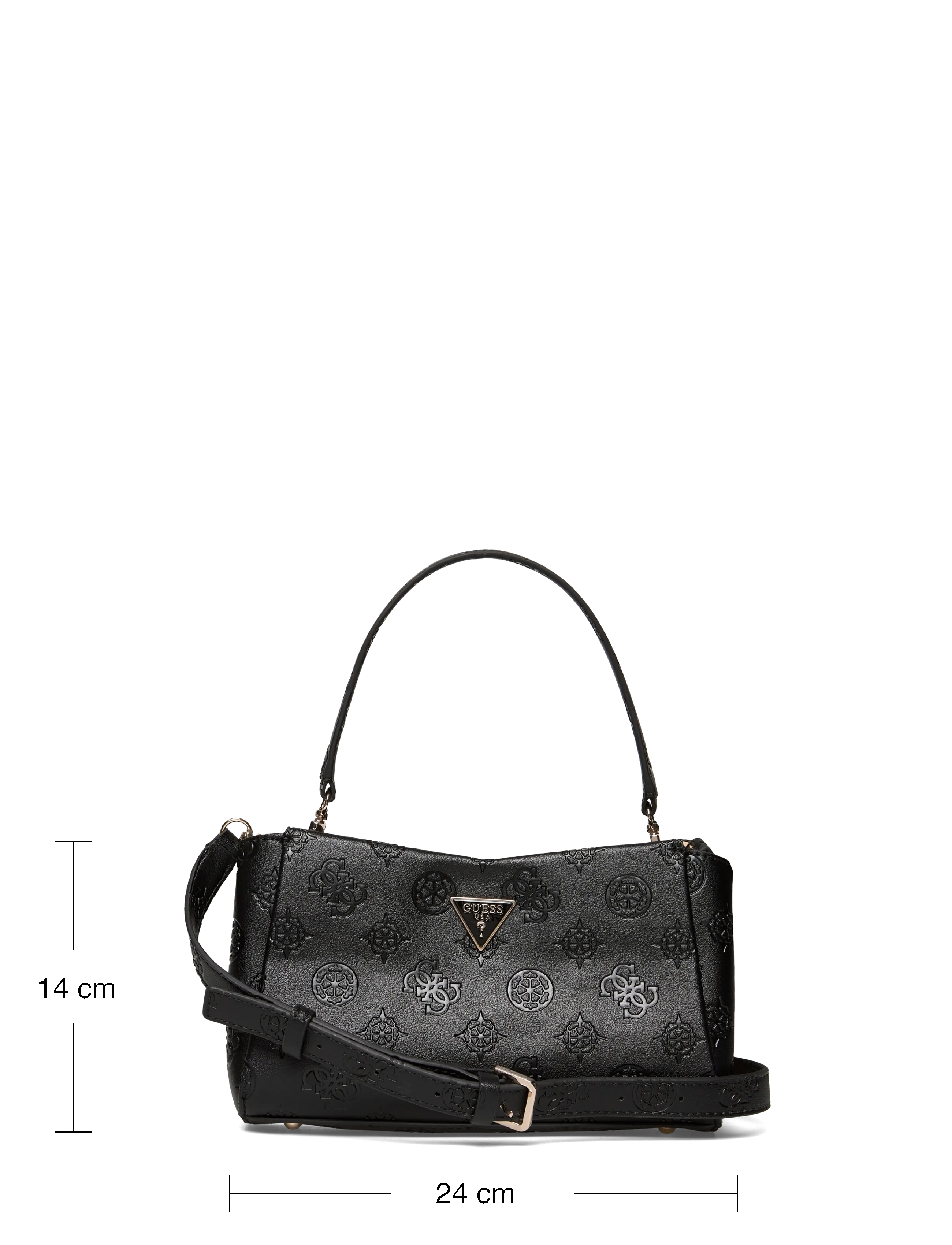 GUESS - TISHA CROSSBODY - black logo - 3