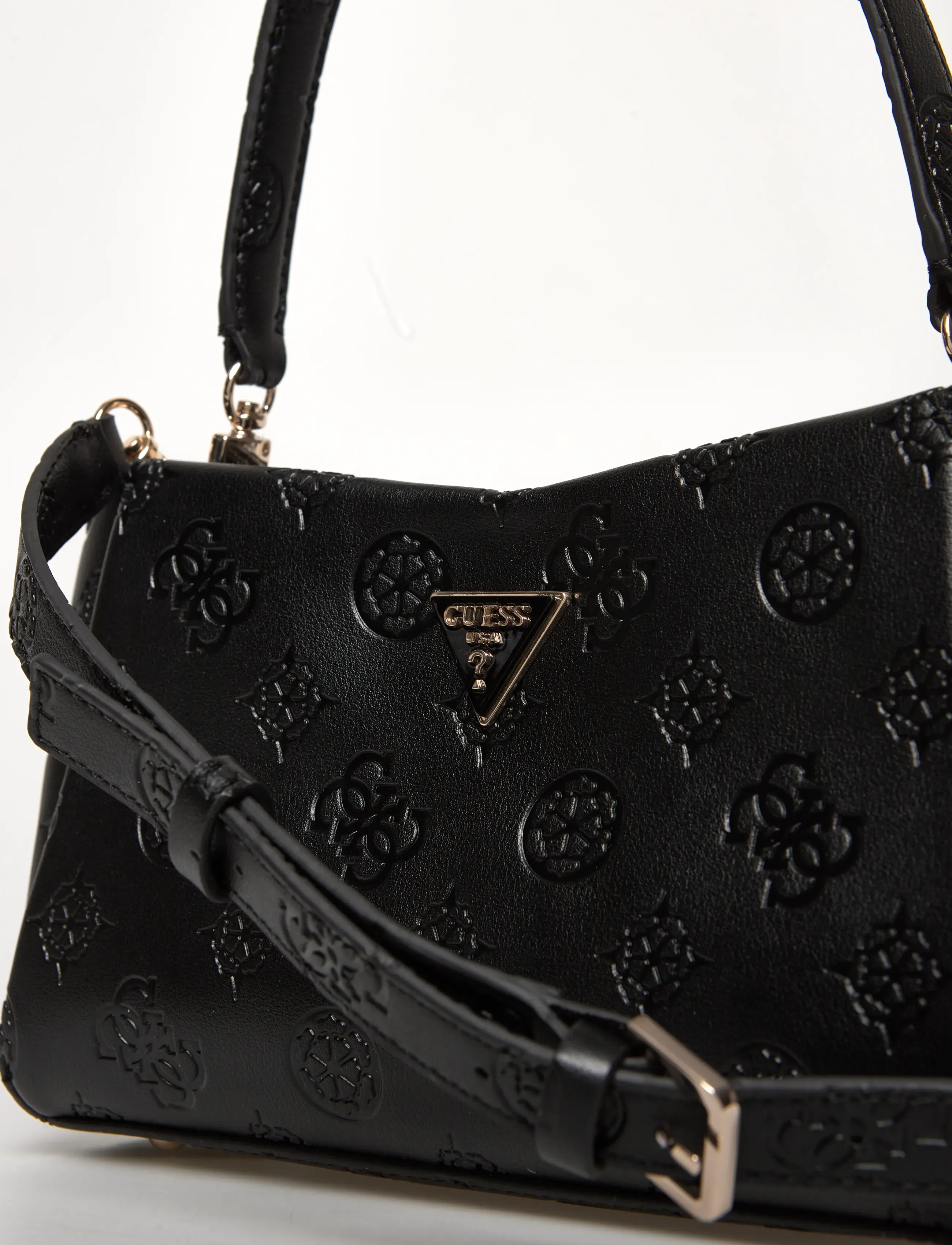 GUESS - TISHA CROSSBODY - black logo - 4