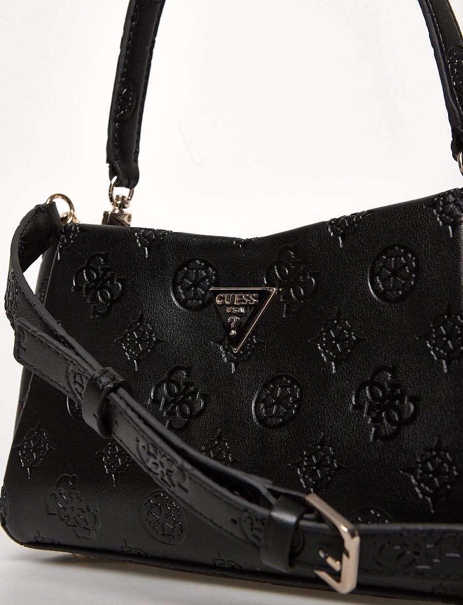 GUESS - TISHA CROSSBODY - black logo - 4