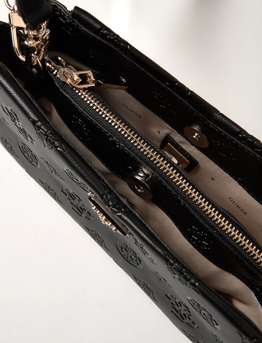 GUESS - TISHA CROSSBODY - black logo - 5