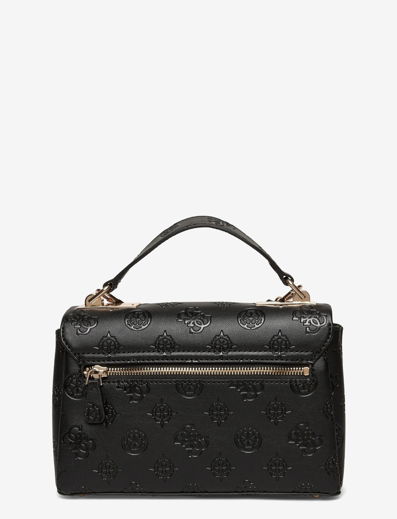 GUESS - TISHA TOP HANDLE FLAP - accessoires - black logo - 1