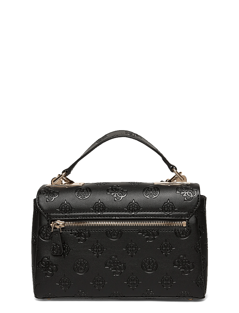 GUESS - TISHA TOP HANDLE FLAP - særlige begivenheder - black logo - 1