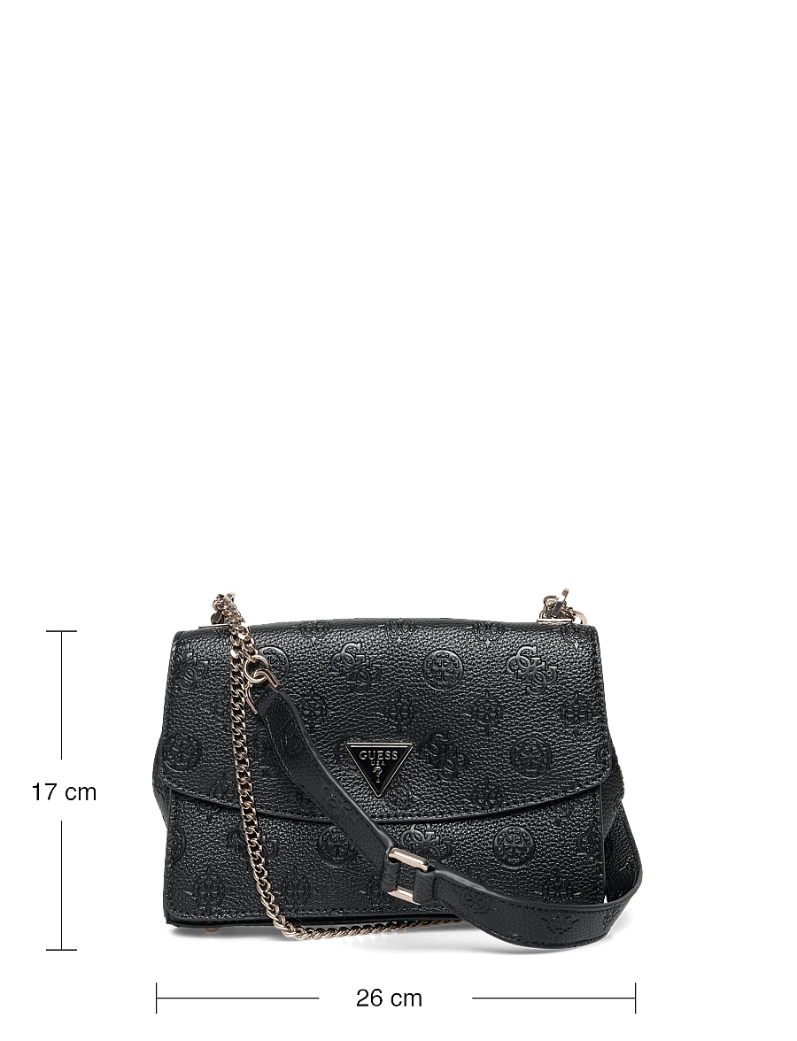 GUESS - CRESIDIA II CNVRTBL XBODY FLAP - umhängetaschen - black logo - 3