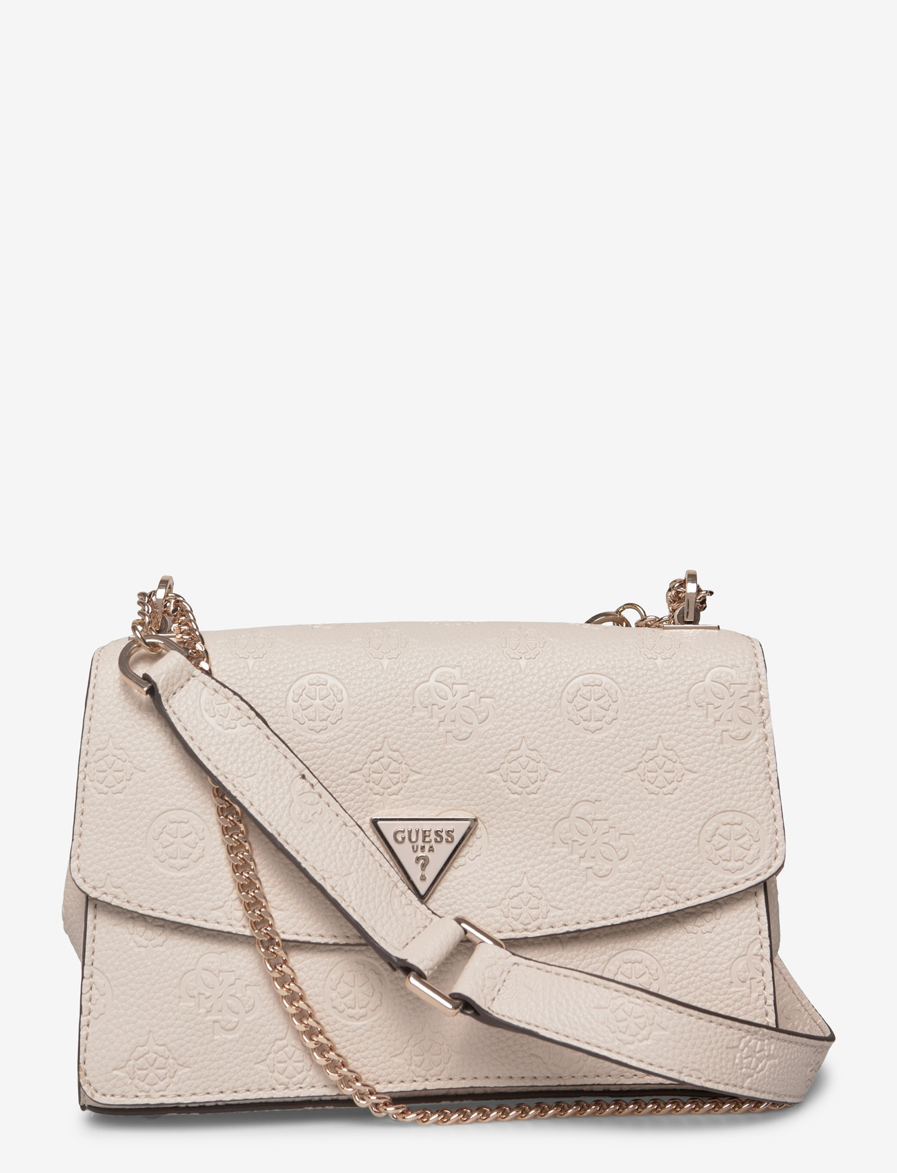 GUESS - CRESIDIA II CNVRTBL XBODY FLAP - speciella tillfällen - off white logo - 0