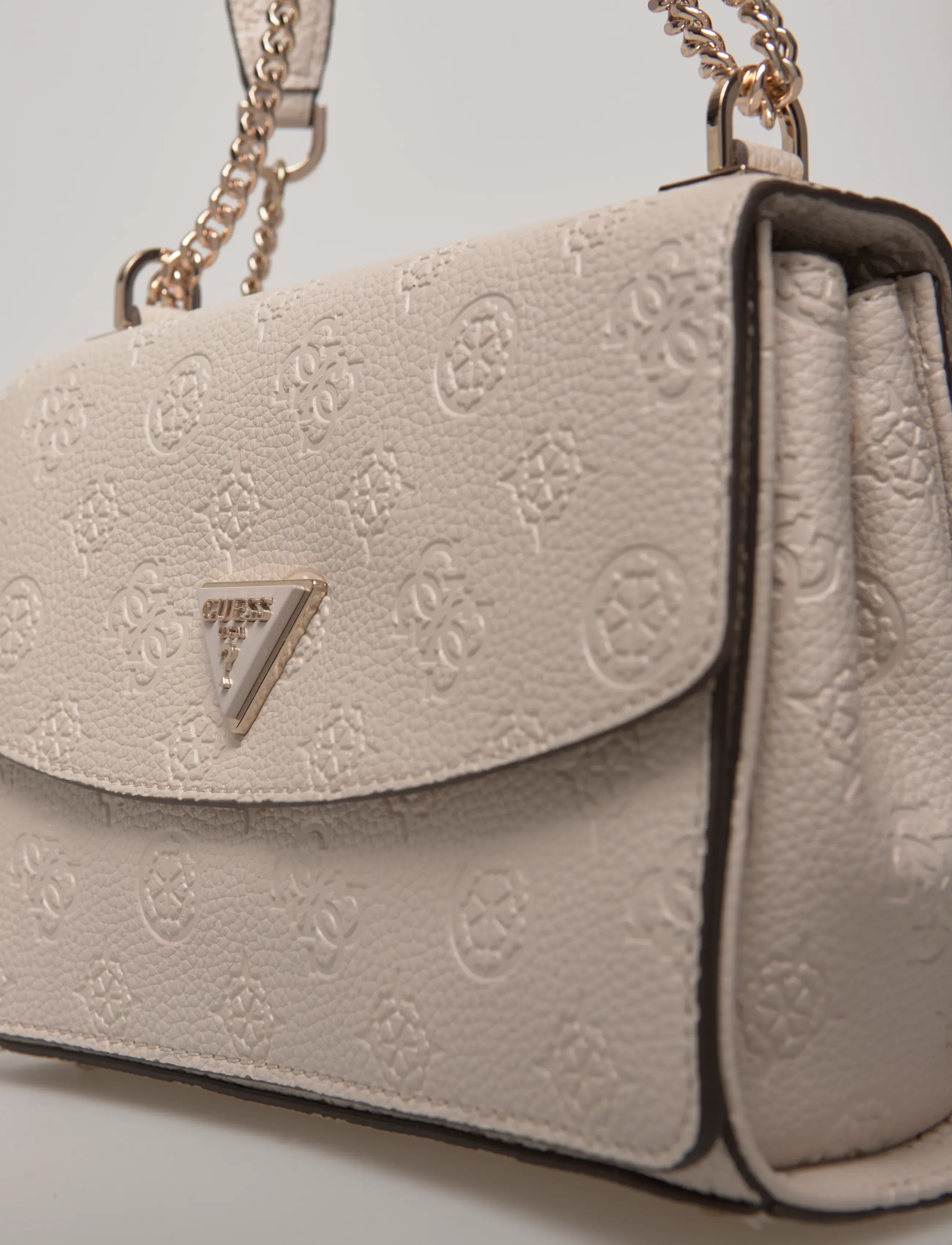 GUESS - CRESIDIA II CNVRTBL XBODY FLAP - accessoires - off white logo - 4