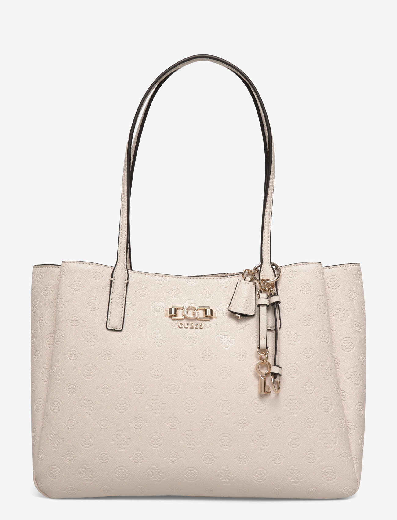 GUESS - ANISE MULTI COMP TOTE - tote bags - stone logo - 0