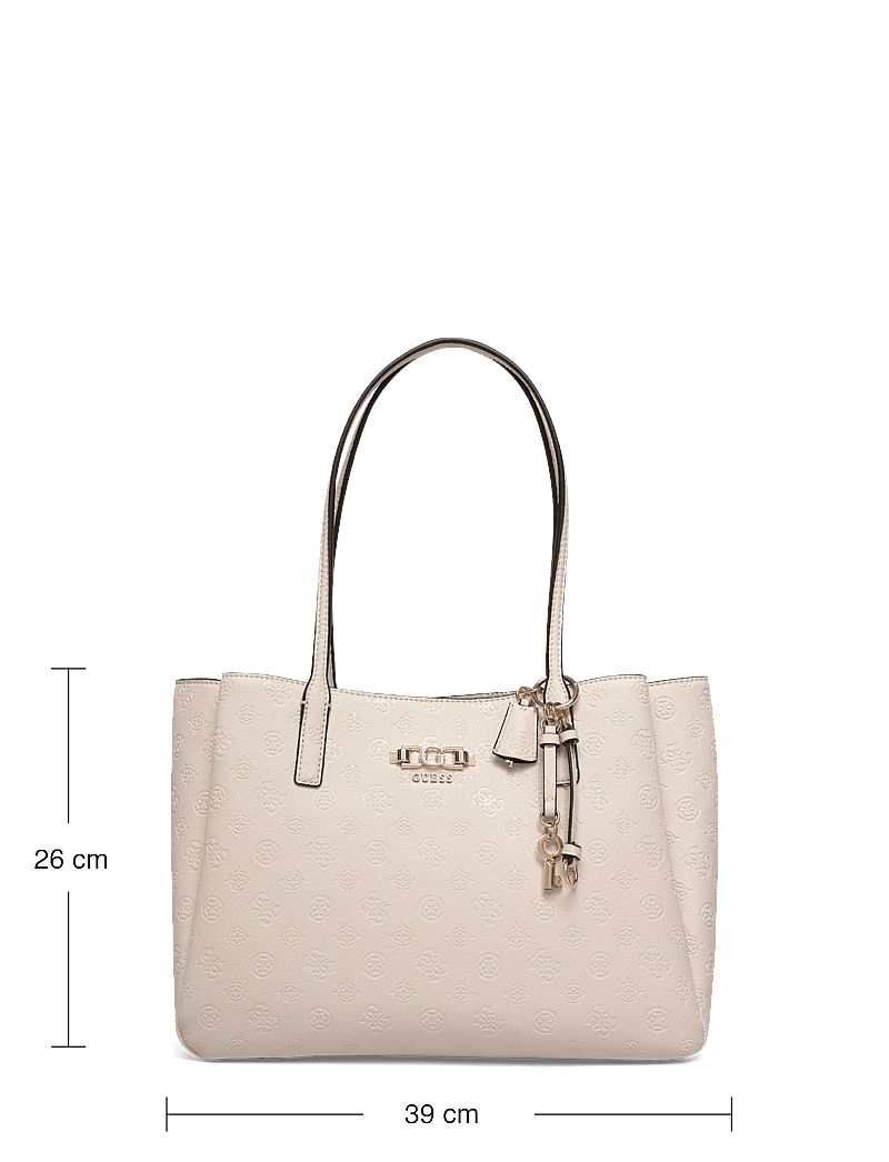 GUESS - ANISE MULTI COMP TOTE - tote bags - stone logo - 3
